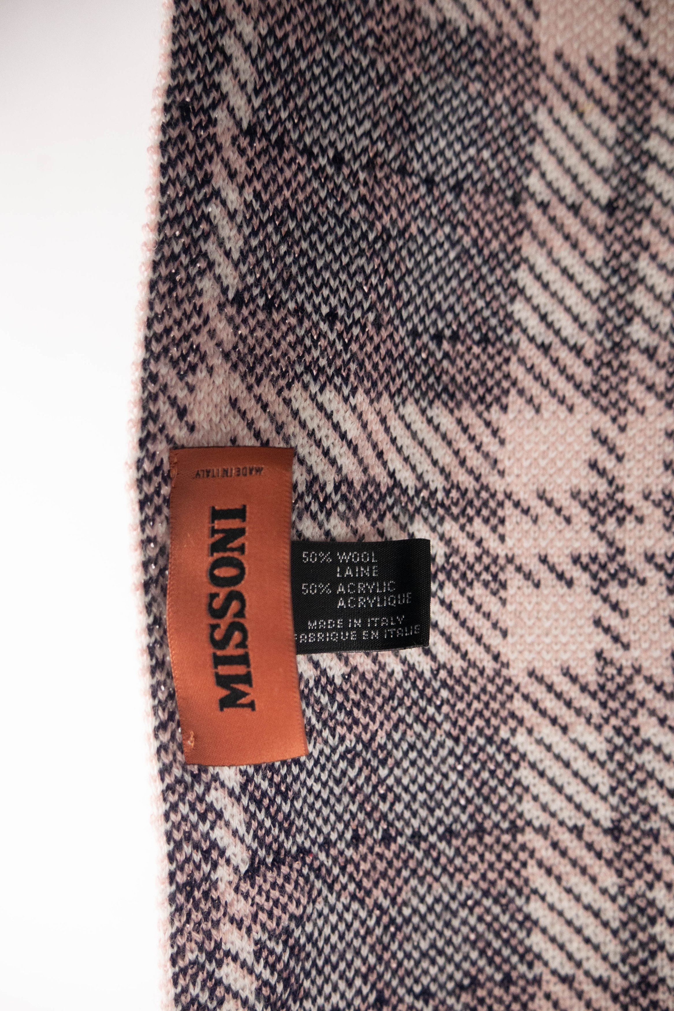 Missoni Missoni wool winter scarf – long thick vintage streetwear Size ONE SIZE - 6 Thumbnail