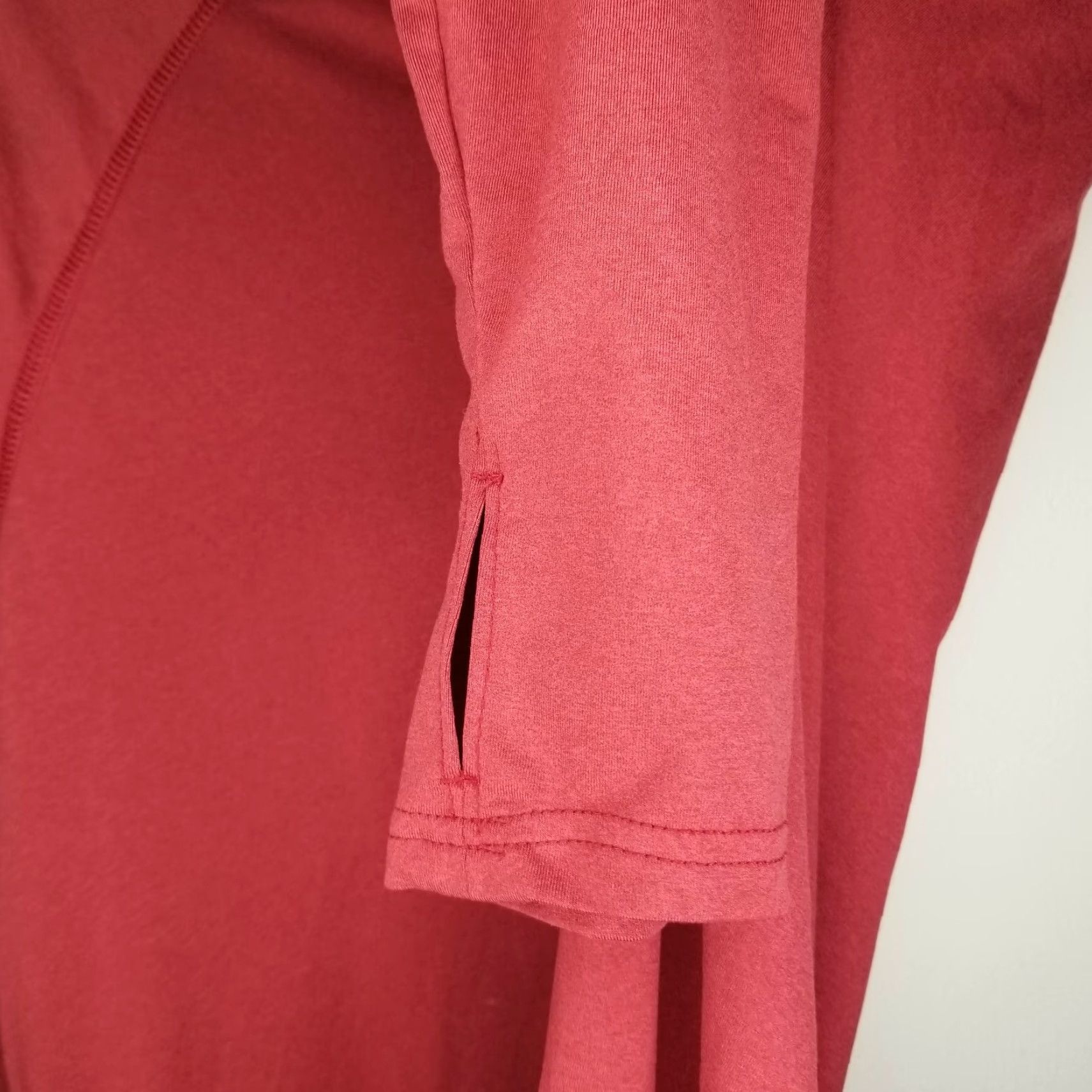 Reebok REEBOK Athletic Long Sleeve Quarter Zip Shirt Mens Medium Red Size US M / EU 48-50 / 2 - 4 Thumbnail