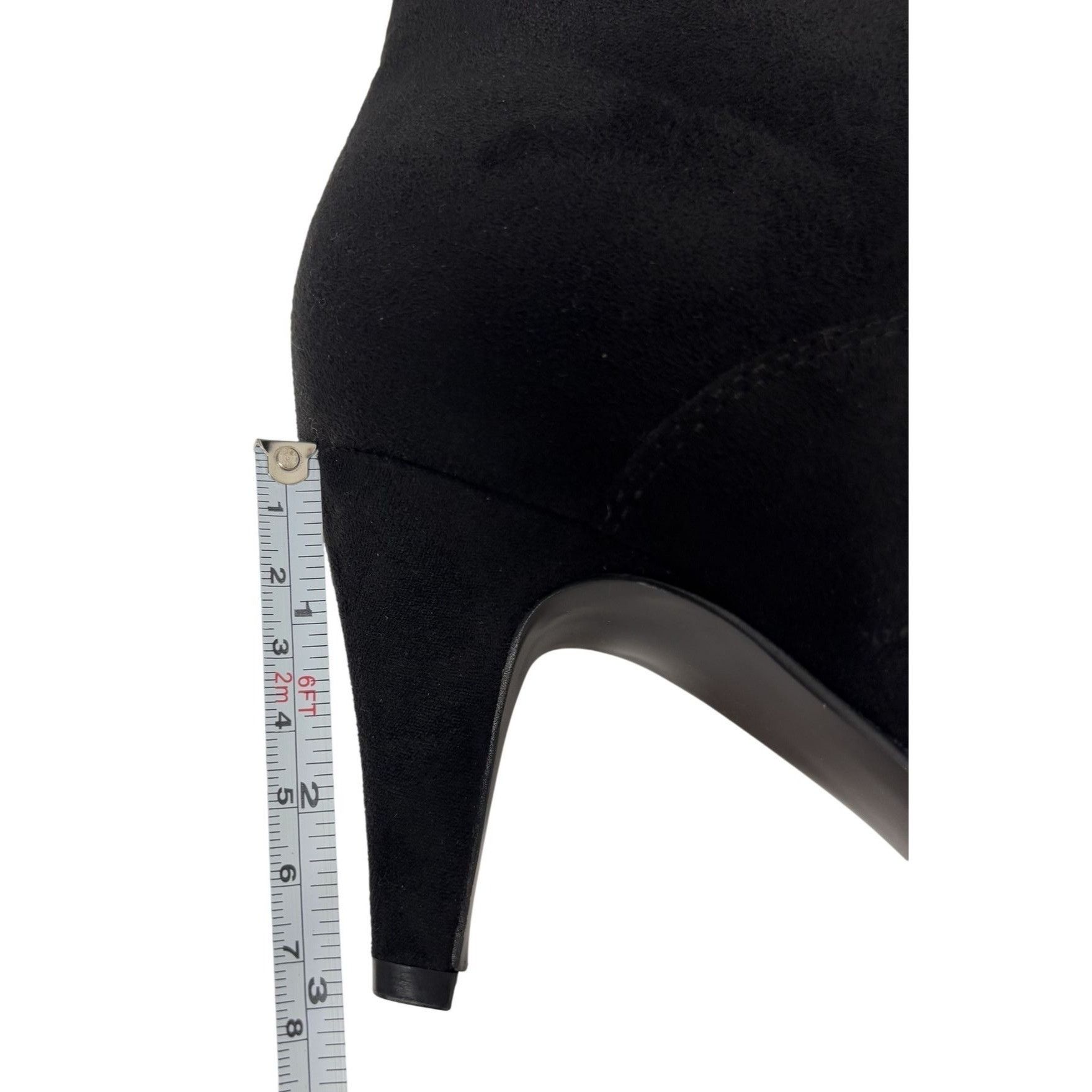 Nine West NINE WEST / Buyah-2 / Black / Suede / Below the Knee / Higth Size US 9.5 / IT 39.5 - 5 Thumbnail