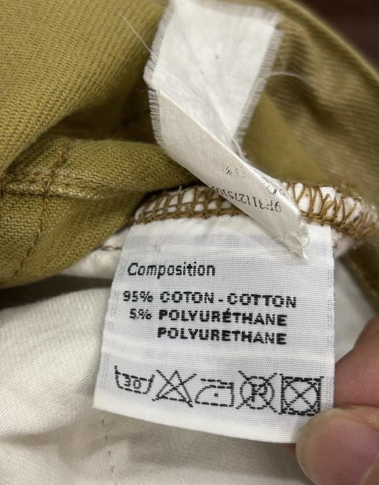 Dior Dior Hedi Slimane Era Gold Paint Jeans J2 Size US 29 - 8 Thumbnail