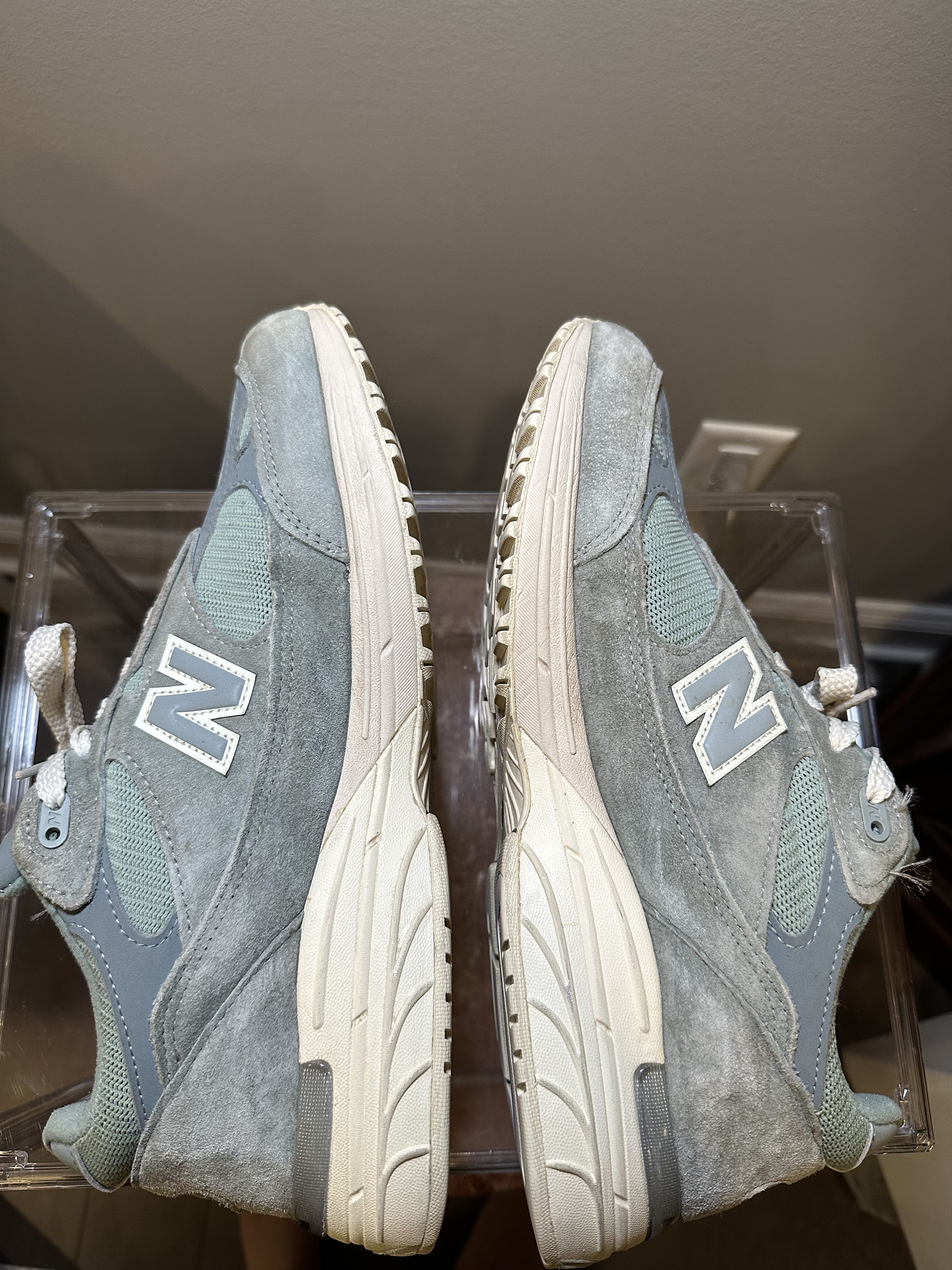 Kith × New Balance 2022 KITH X NEW BALANCE 993 PISTACHIO MADE IN USA SIZE 10.5 Size US 10.5 / EU 43-44 - 21 Thumbnail