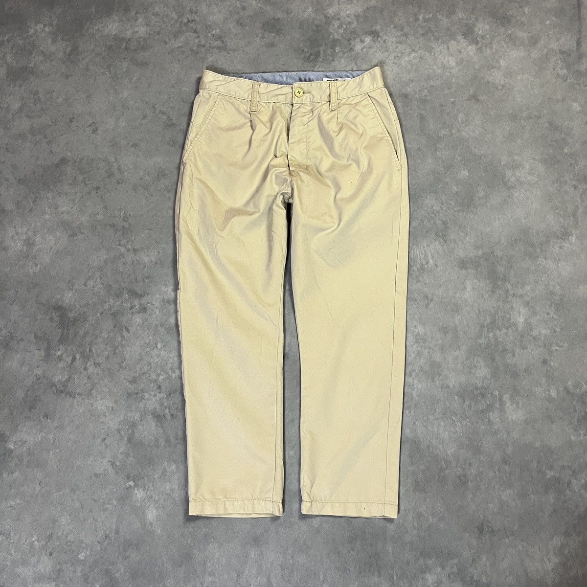 semanticdesign SEMANTIC DESIGN JAPANESE BASIC KHAKI CHINO PANTS ARCHIVE Size US 27 - 1 Thumbnail