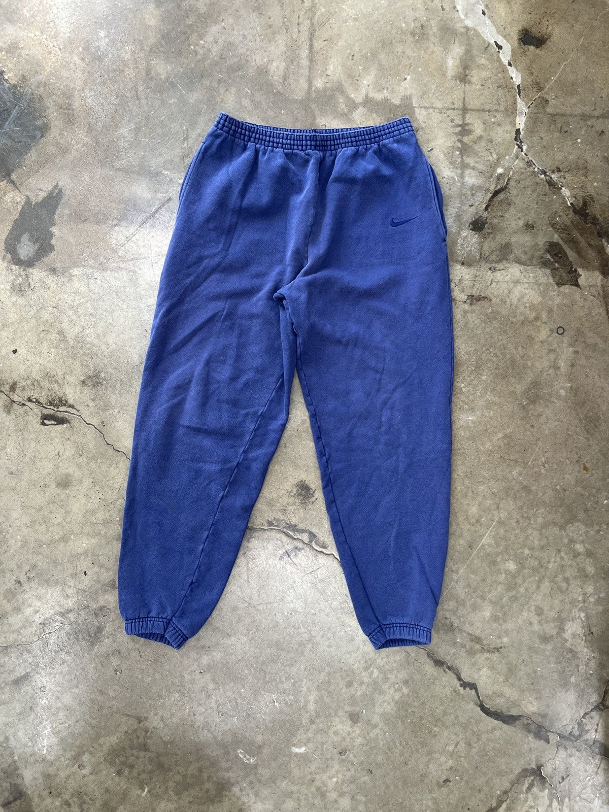 Nike Vintage Nike Sweatpants Jogger MiUSA Navy Large Size US 34 / EU 50 - 2 Thumbnail