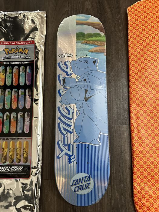 Santa Cruz Skateboards Santa Cruz Pok mon SKATEBOARD BLASTOISE