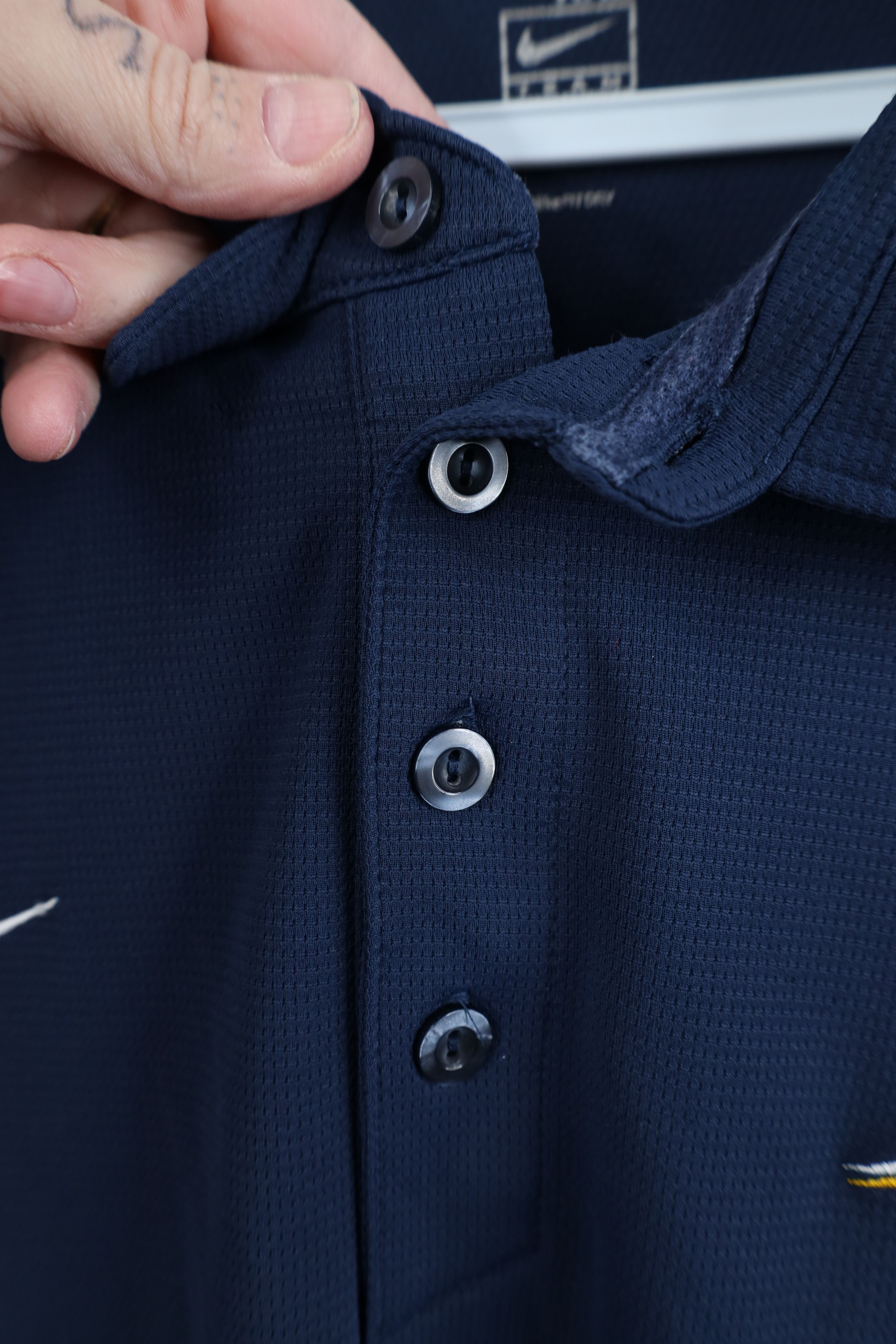 Nike Vintage Nike University of Toledo Football Knit Polo Shirt Size US XXL / EU 58 / 5 - 6 Thumbnail