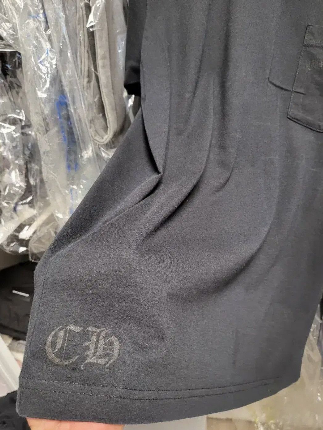 Chrome Hearts Chrome Hearts Dagger Logo Tshirt Size US L / EU 52-54 / 3 - 3 Thumbnail