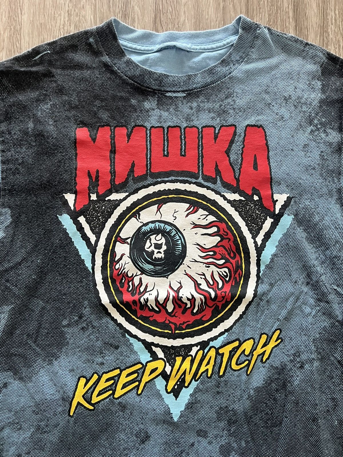 Mishka × Vintage Mishka Keep Watch T shirt Size US S / EU 44-46 / 1 - 2 Thumbnail