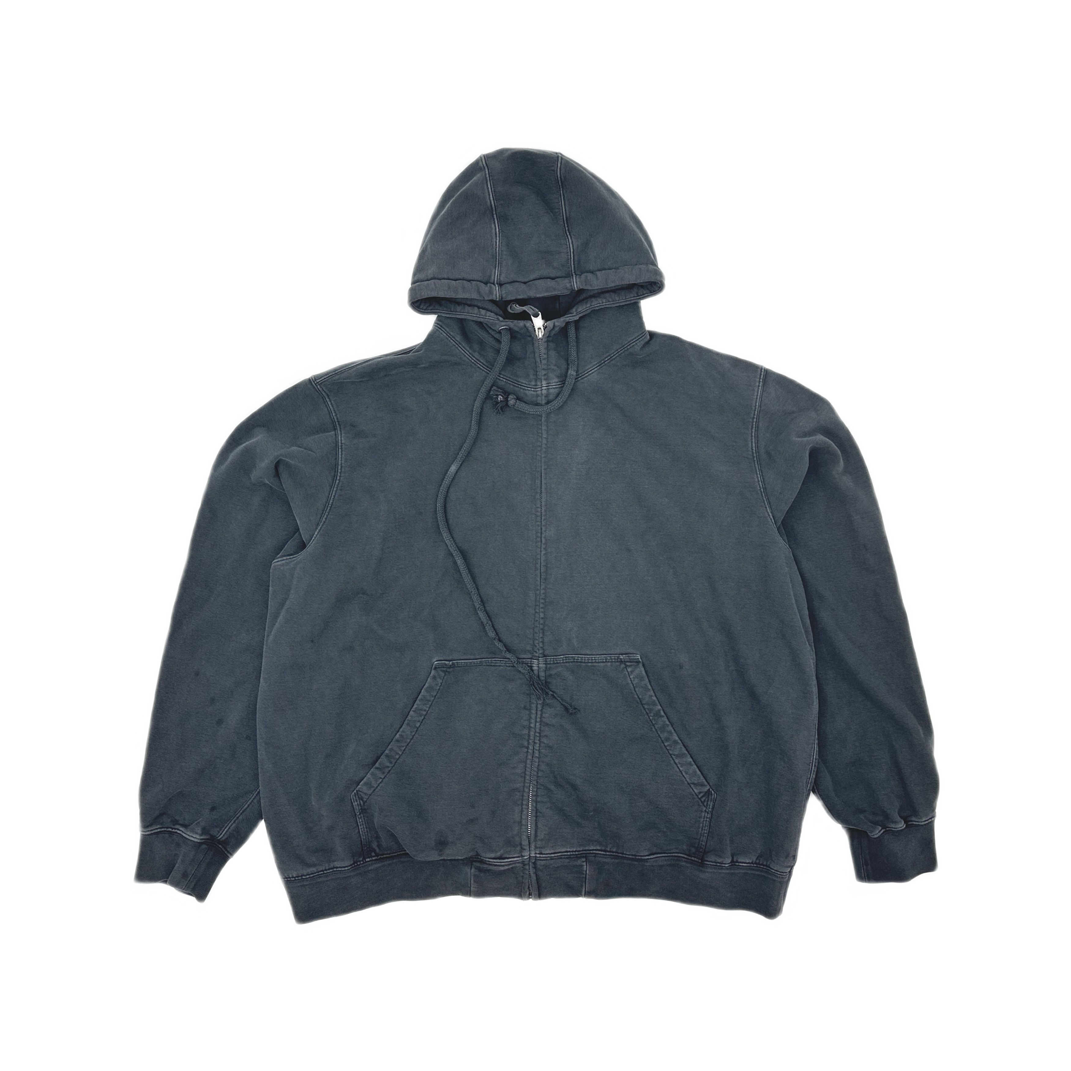 Maison Margiela Margiela side zip cropped hoodie | Grailed