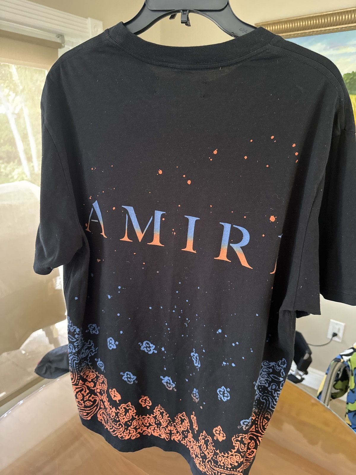 Amiri AMIRI Bandana Bleach Tee Size US L / EU 52-54 / 3 - 7 Thumbnail