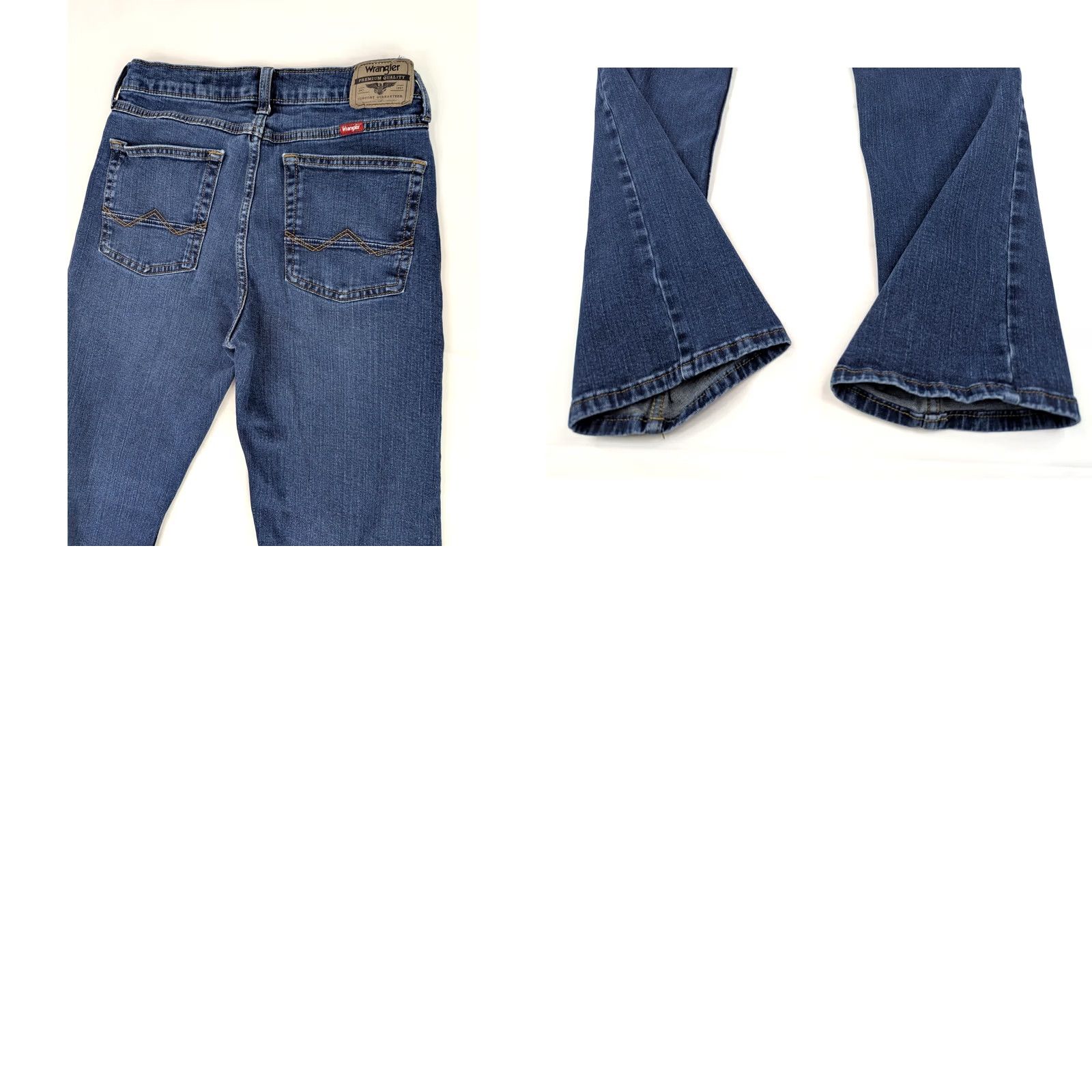 Wrangler Wrangler Jeans Men 29x30 Relaxed Bootcut Blue Denim Stretch Cotton 5-Pocket Size US 29 - 8 Thumbnail