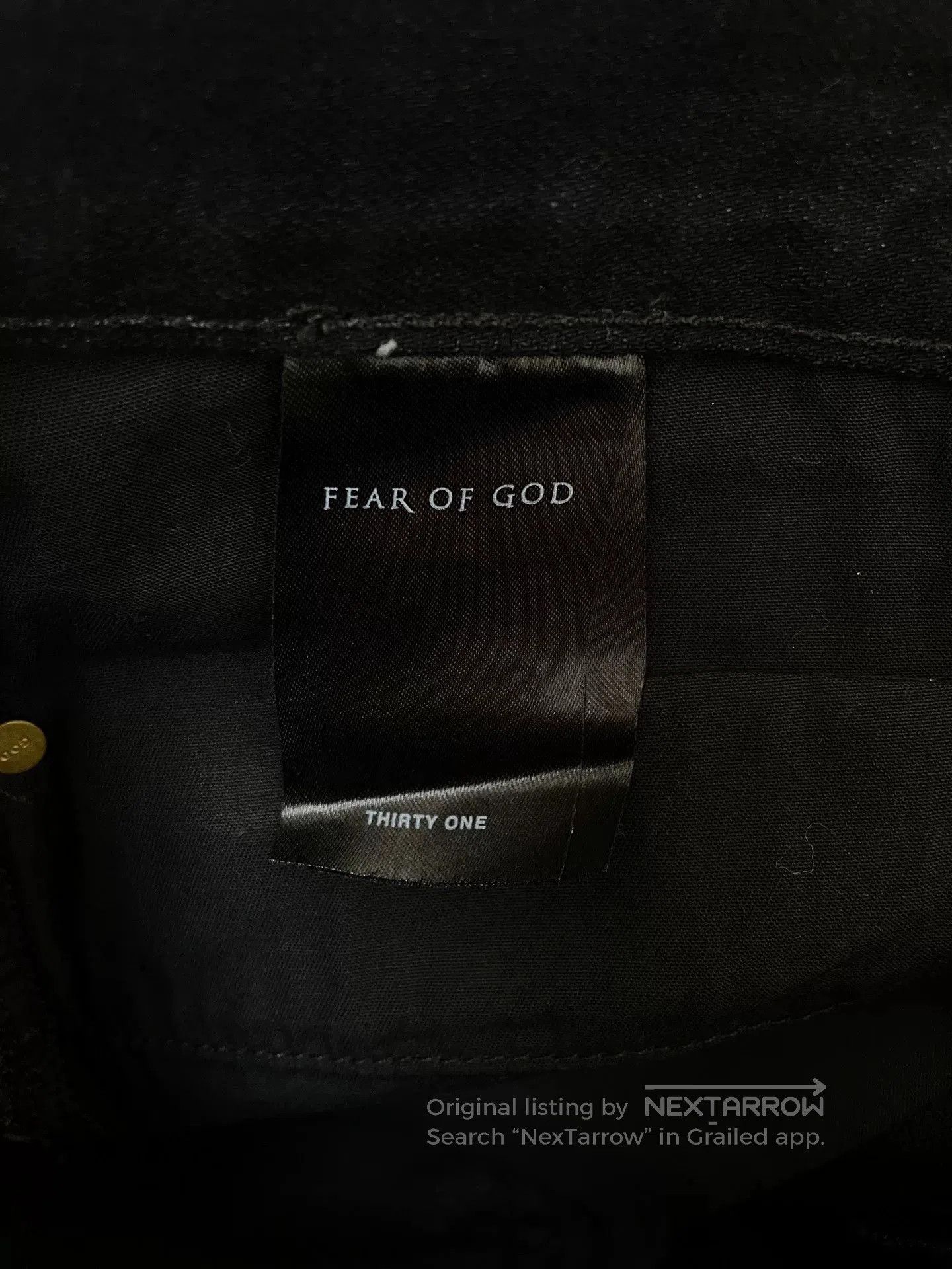 Fear of God Fear of God Straight. Size US 31 - 4 Thumbnail