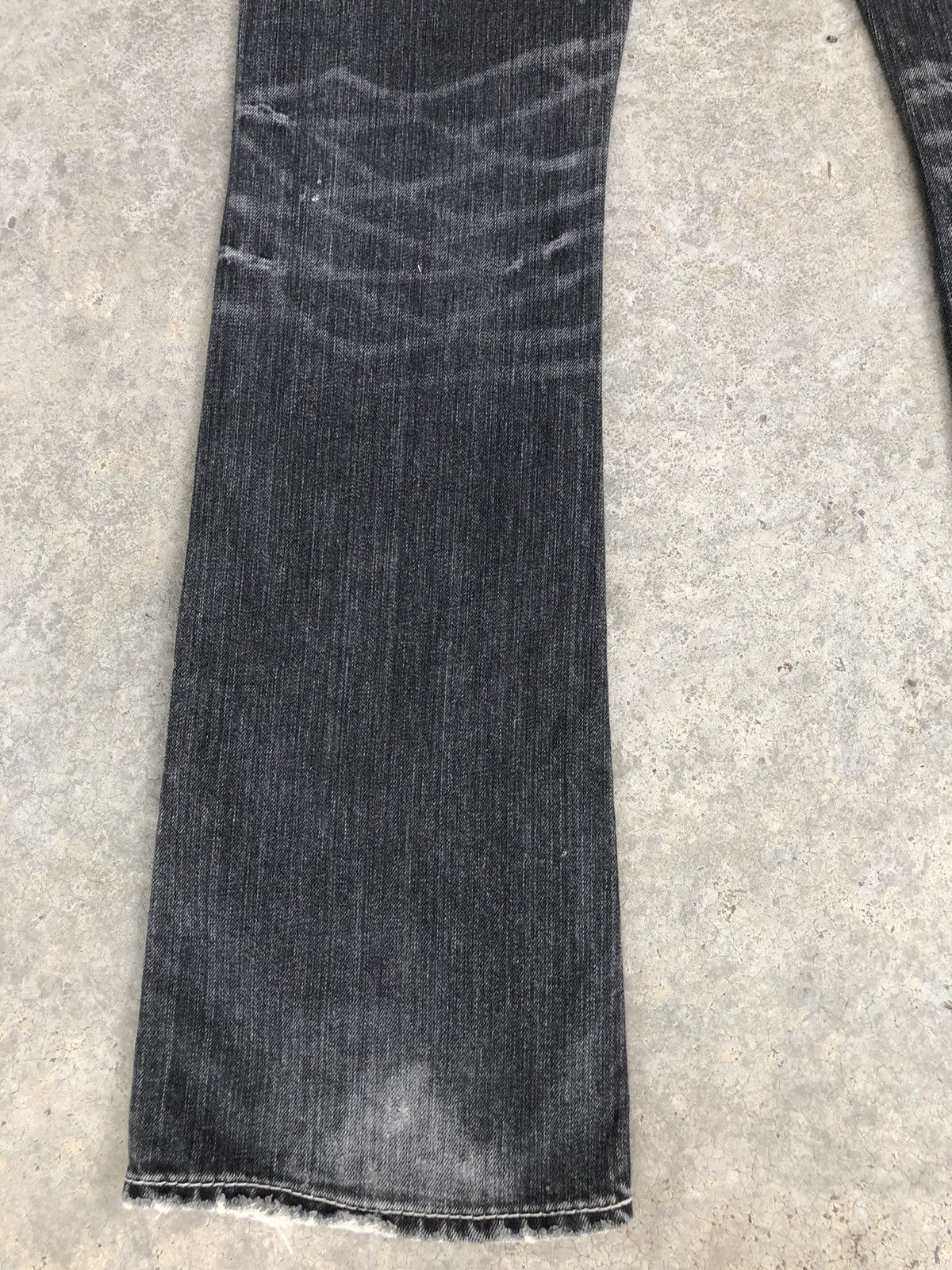 Japanese Brand Japanese Quarter Gemini Flared Jeans Distressed Jeans Size US 30 / EU 46 - 11 Thumbnail
