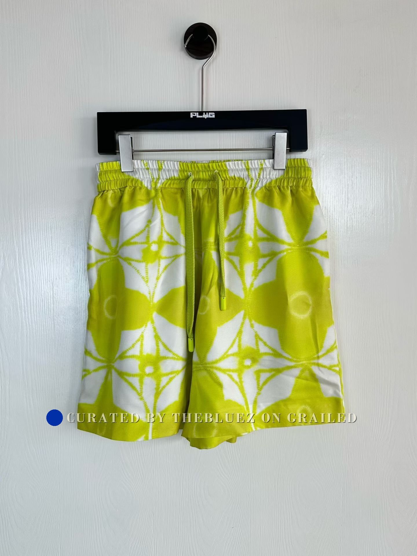 Louis Vuitton Louis Vuitton White Yellow Ink Flower Shorts Size US 32 / EU 48 - 1 Thumbnail