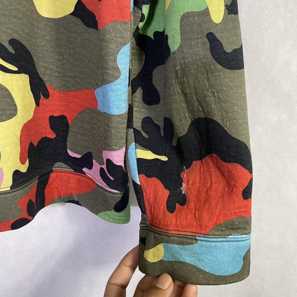 Valentino Valentino Multicolor Camouflage Sweatshirt Size US M / EU 48-50 / 2 - 11 Thumbnail