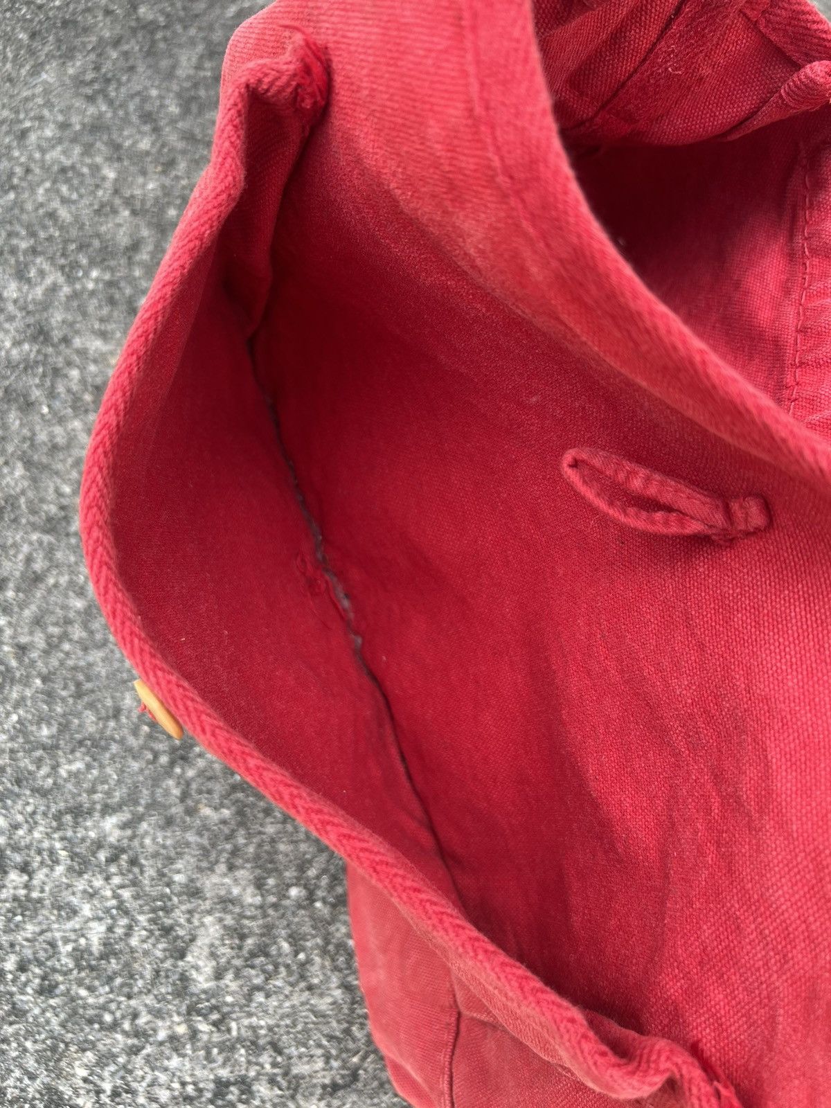 45rpm Vintage 45rpm Japan Fade Red Duck Cotton Messenger Bag Size ONE SIZE - 17 Thumbnail