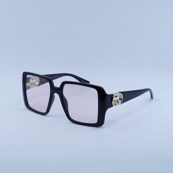 Gucci 🕶️ New Gucci GG1692S 006 Sunglasses - Black Frame Size ONE SIZE - 1 Thumbnail