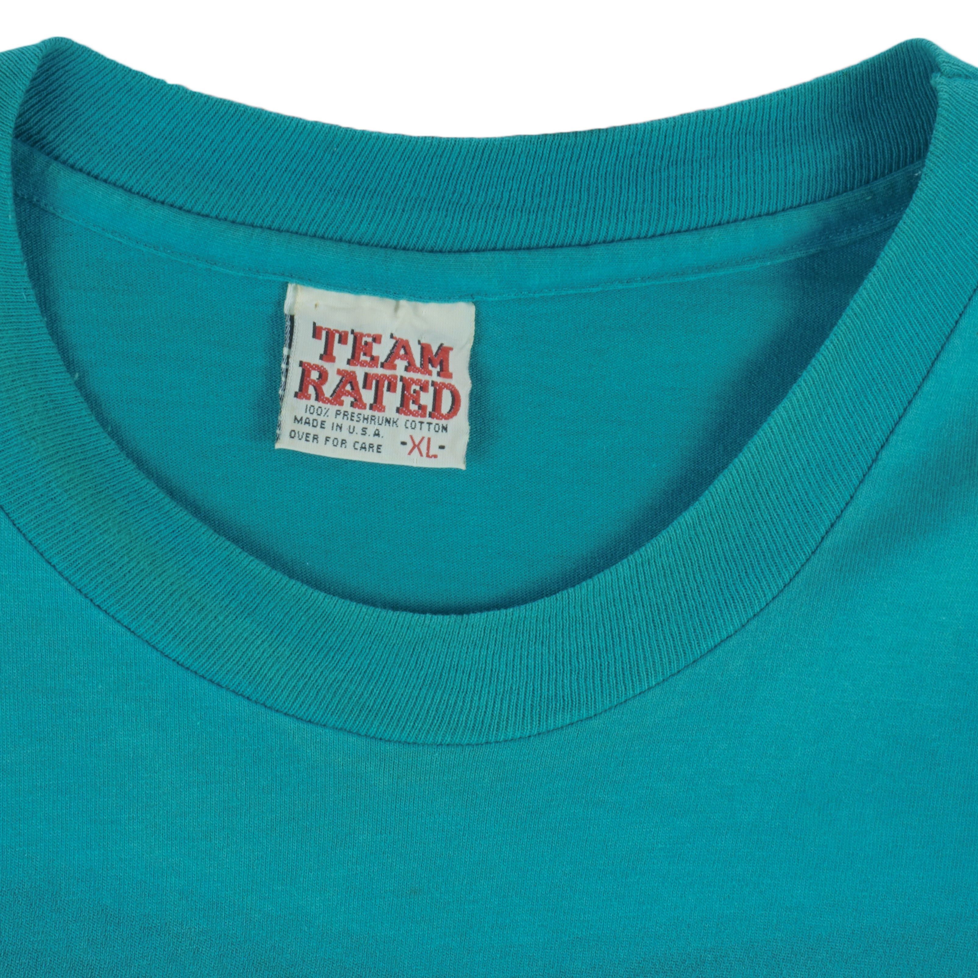 MLB (Team Rated) - Florida Marlins Single Stitch T-Shirt 1993 Size US XL / EU 56 / 4 - 4 Thumbnail