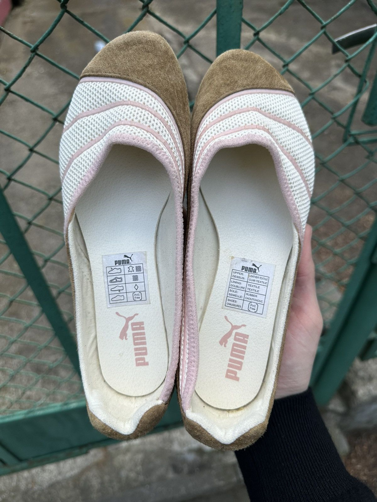 Puma Puma Taliah vintage ballet flats leather mules Size US 8 / IT 38 - 5 Thumbnail