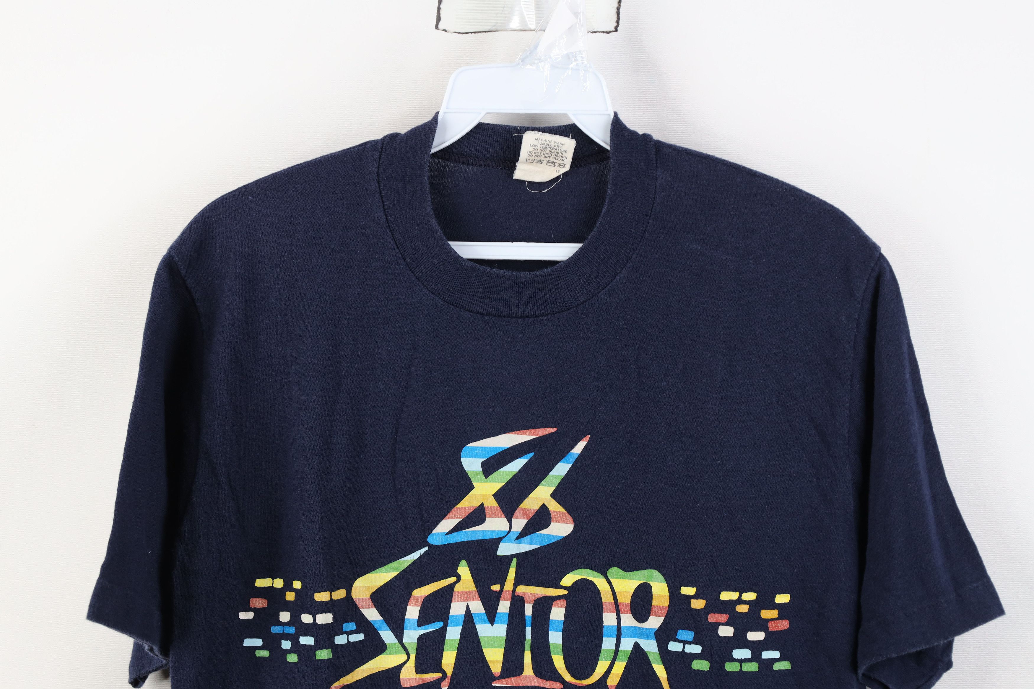 Vintage Vintage 80s Kodak Camera Rainbow Short Sleeve T-Shirt Size L / US 10 / IT 46 - 2 Thumbnail
