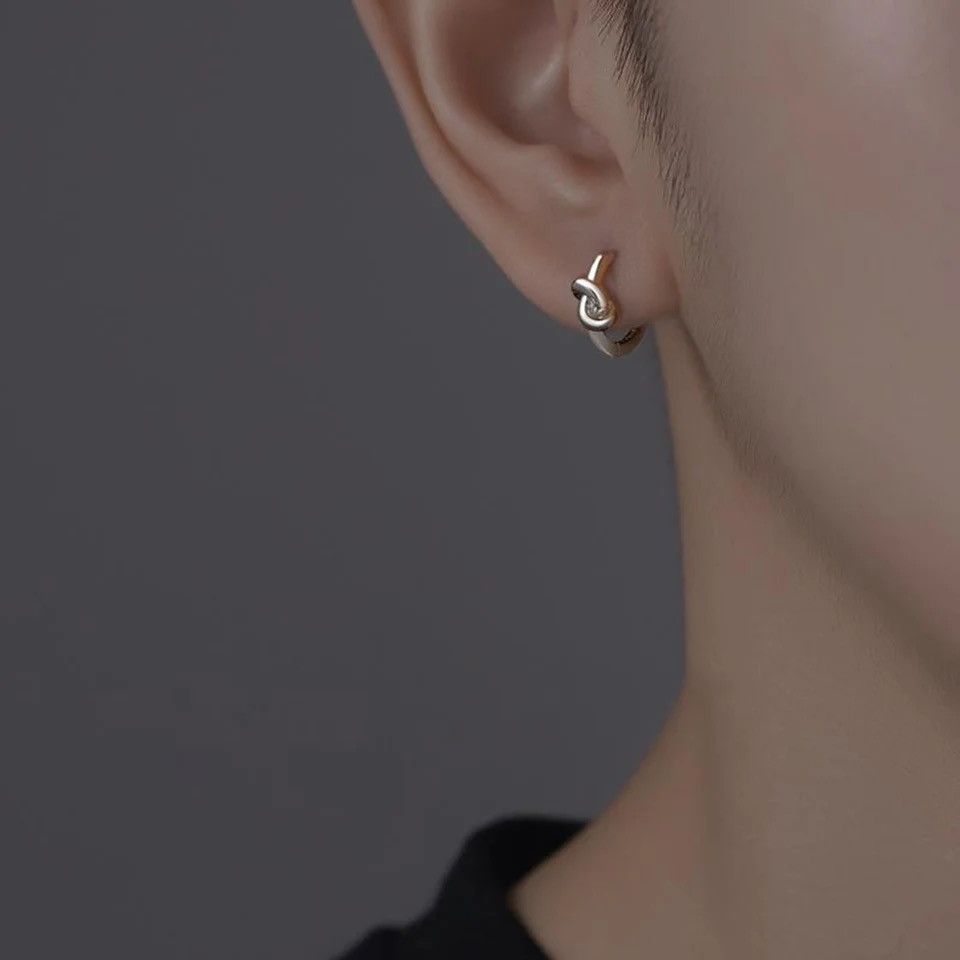 Jewelry × Vintage Unique Design Irregular Knotted Earrings Size ONE SIZE - 3 Thumbnail