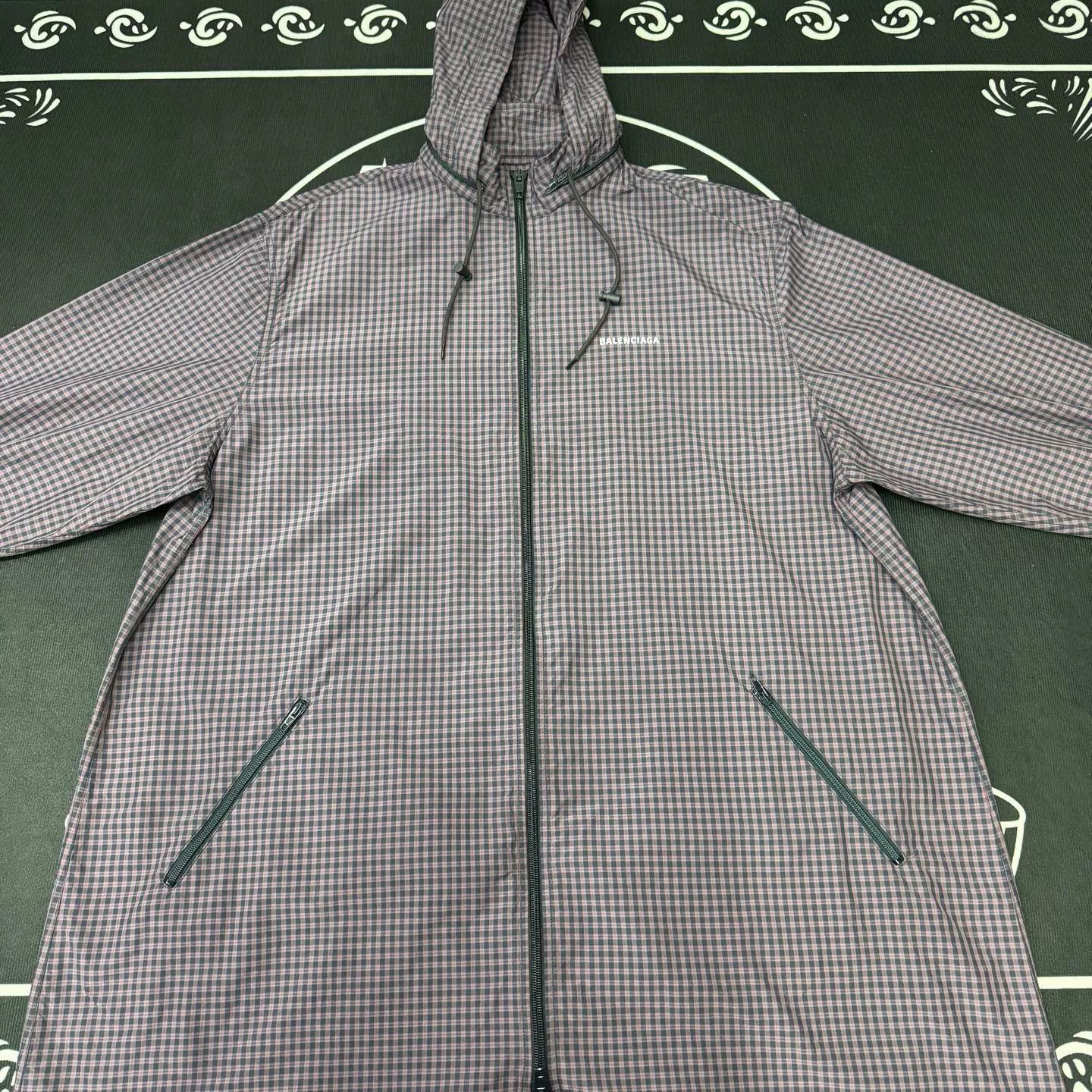 Balenciaga Balenciaga Black Purple Check Jacket Size US L / EU 52-54 / 3 - 1 Thumbnail