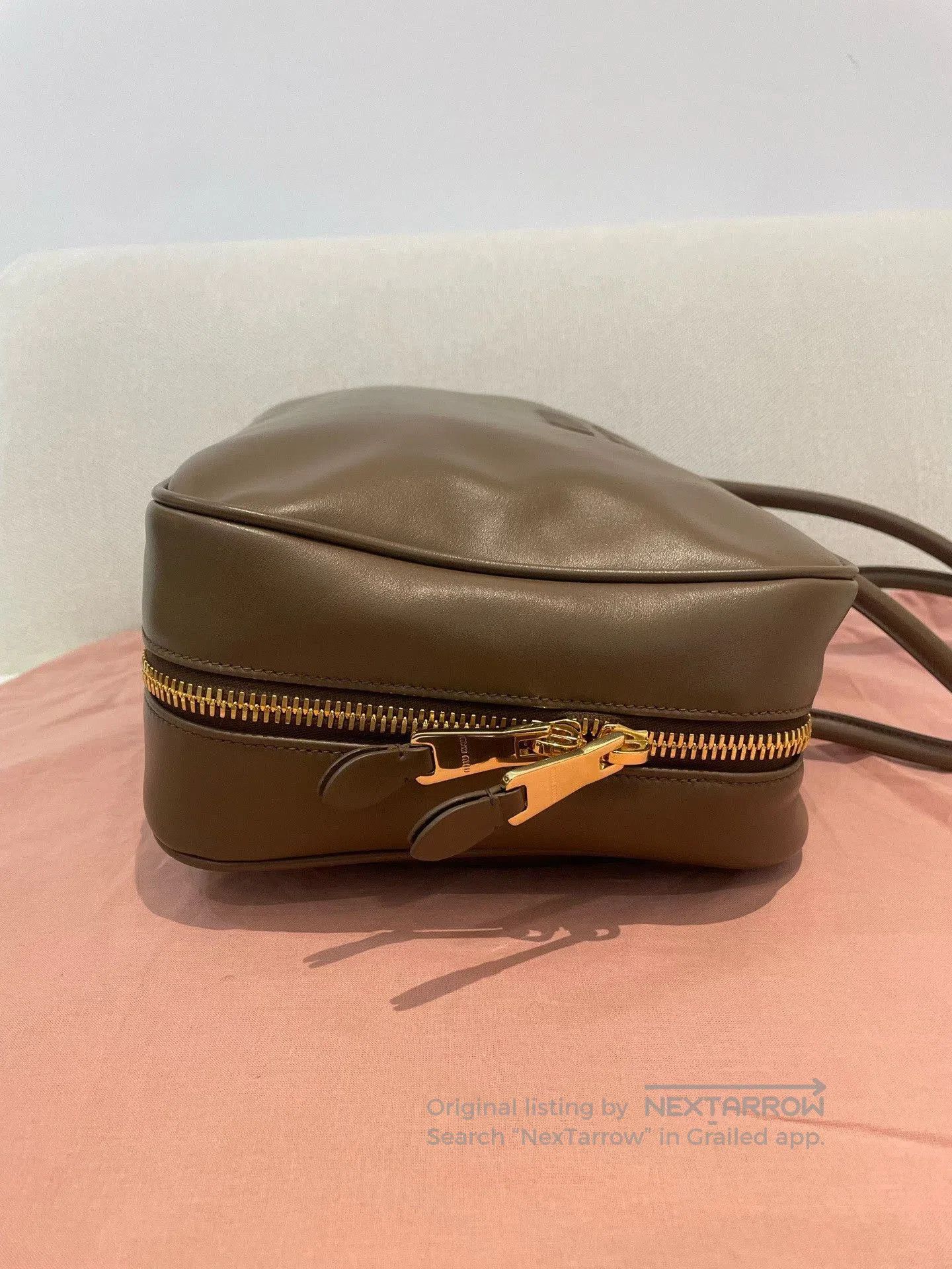 Miu Miu Miu Miu Beau Leather Shoulder Bag. Size ONE SIZE - 4 Thumbnail