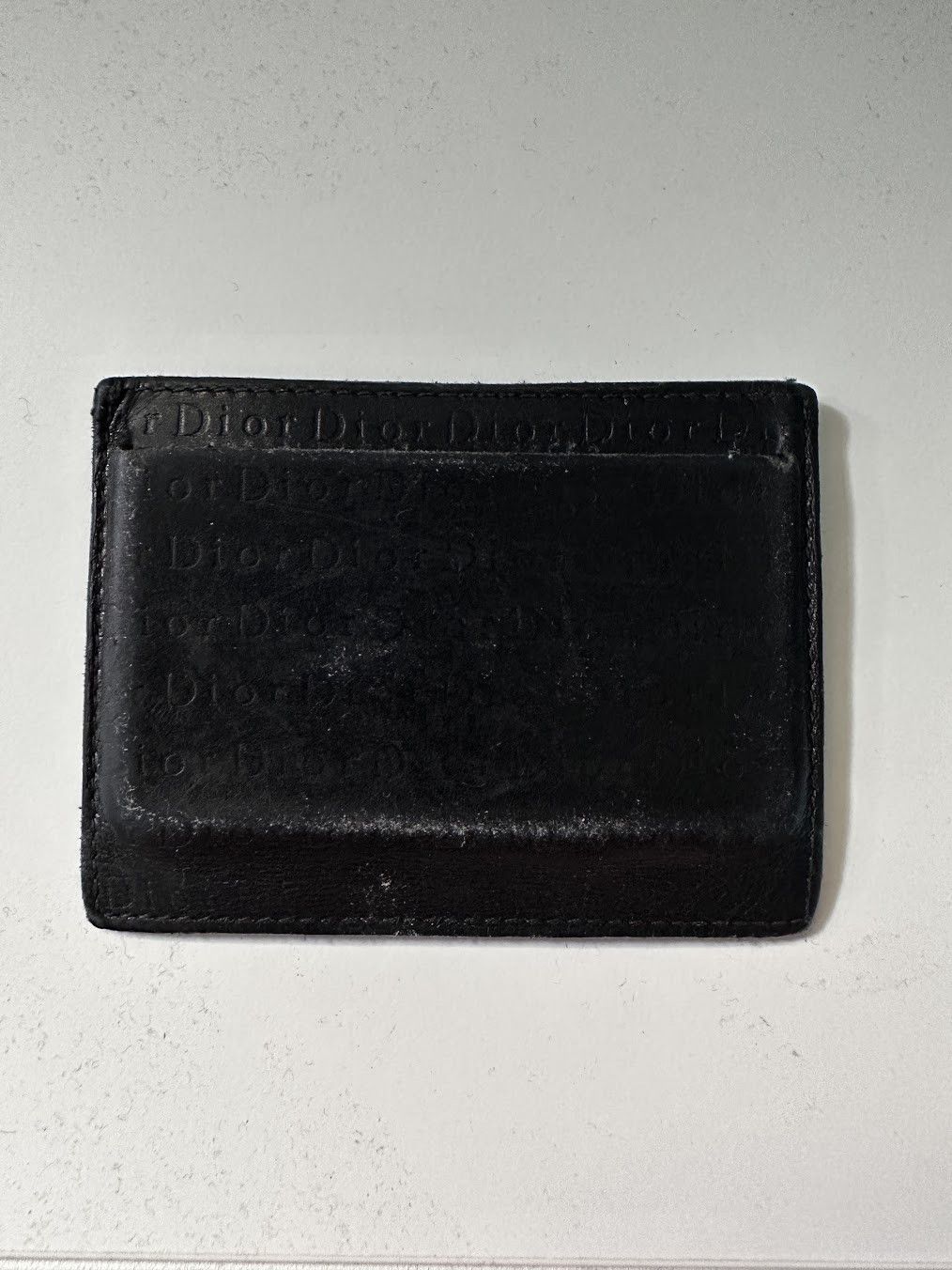 Dior 1999. Dior. All-over debossed cardholder. Size ONE SIZE - 2 Thumbnail