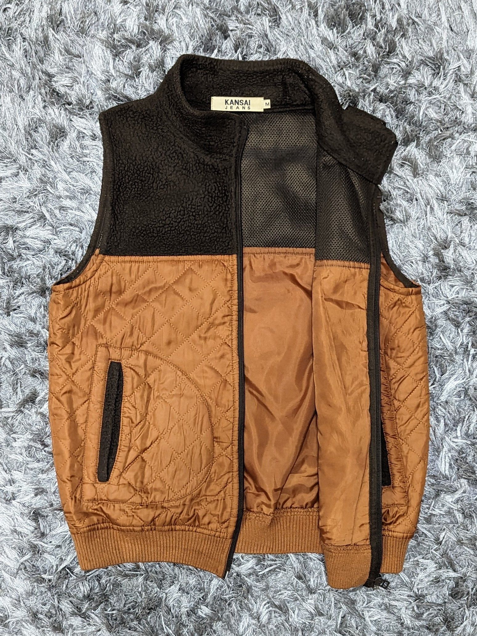 Kansai Yamamoto Vintage Kansai Yamamoto Jacket False Two Piece Vest Size US M / EU 48-50 / 2 - 5 Thumbnail