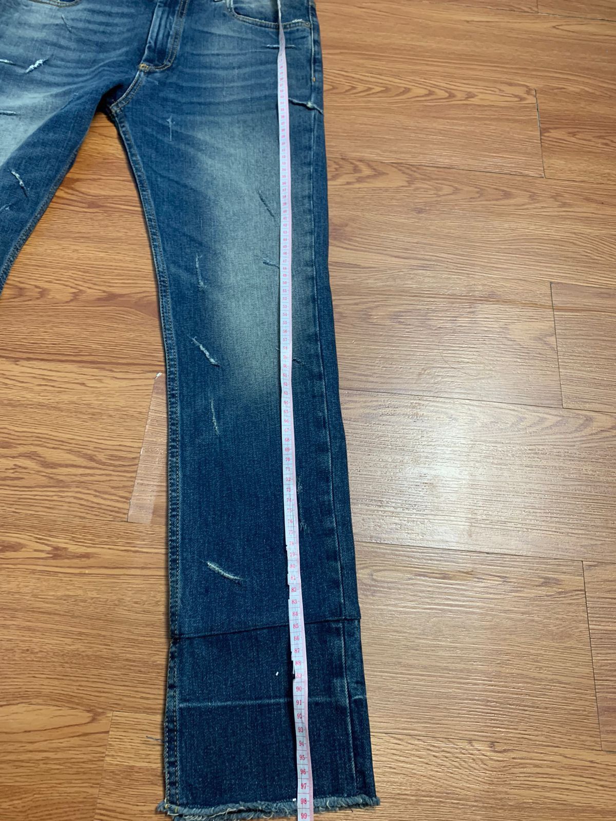 Maison Margiela Maison Margiela Cut Out Washed Denim Size US 30 / EU 46 - 23 Thumbnail