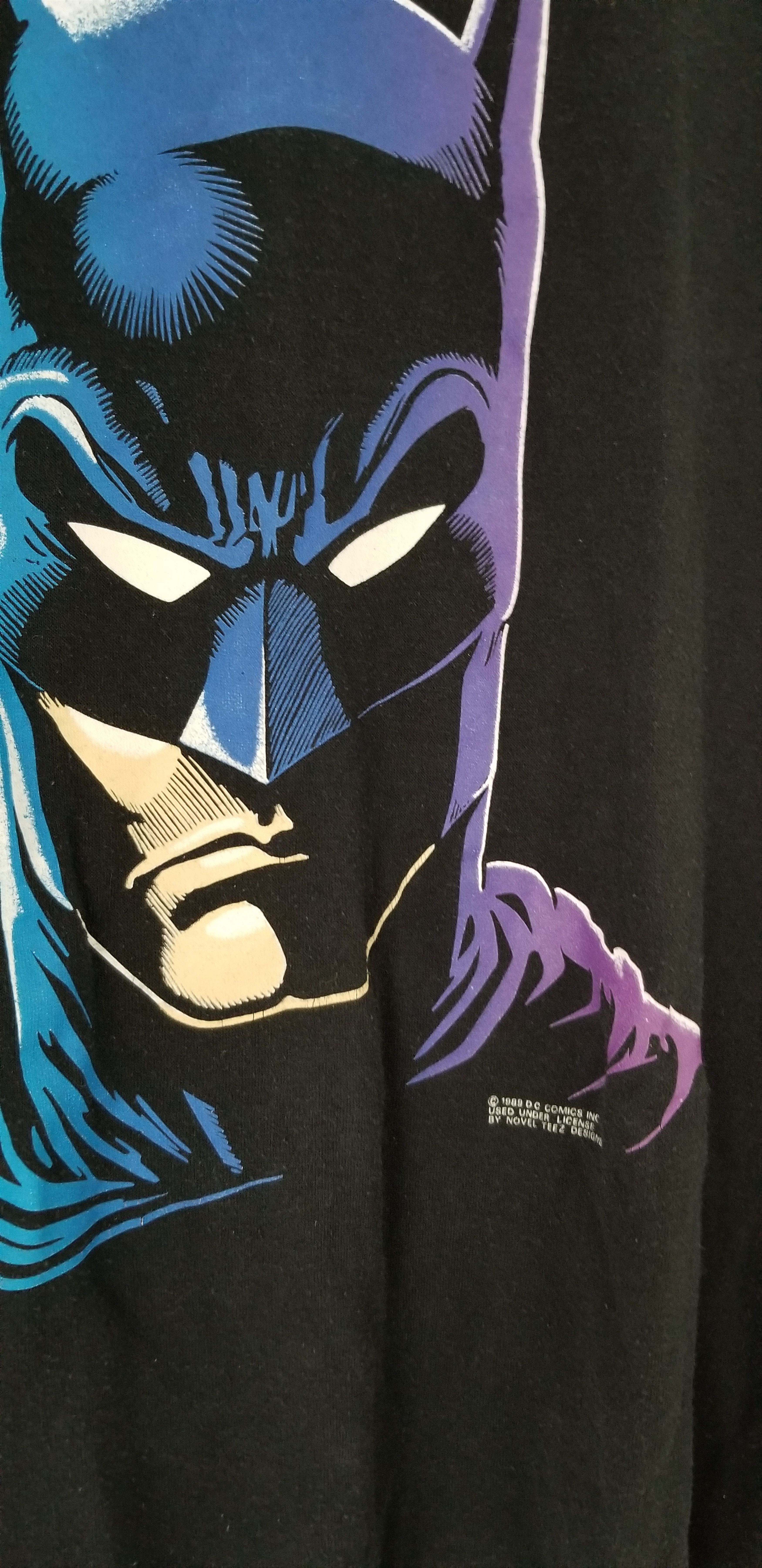 Vintage Vintage Batman Single Stitch Black T-Shirt Small Tee Shirt Size US XS / EU 42 / 0 - 3 Thumbnail
