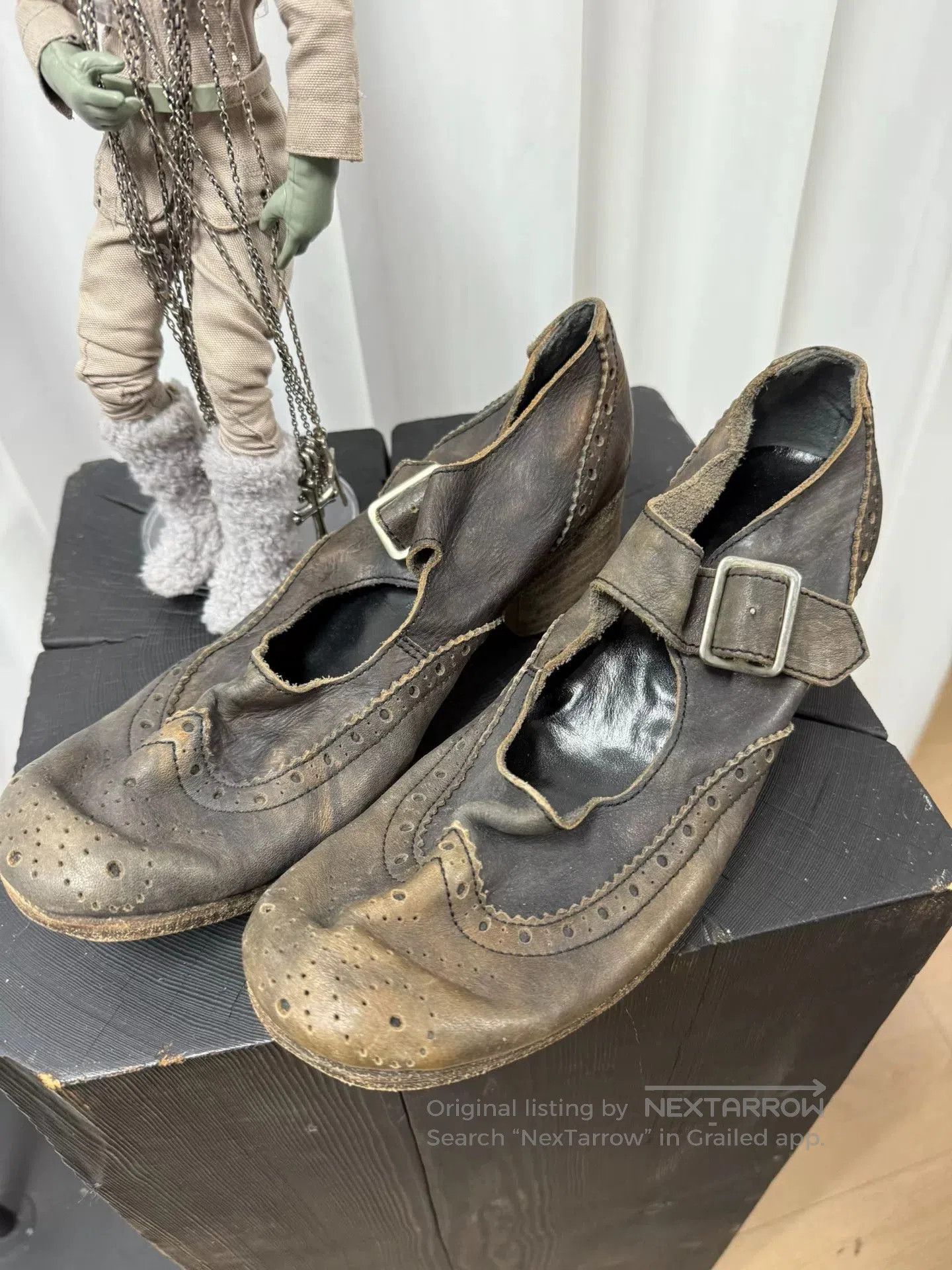 Junya Watanabe unique patterned leather shoes size M. Size US 7.5 / EU 40-41 - 2 Thumbnail