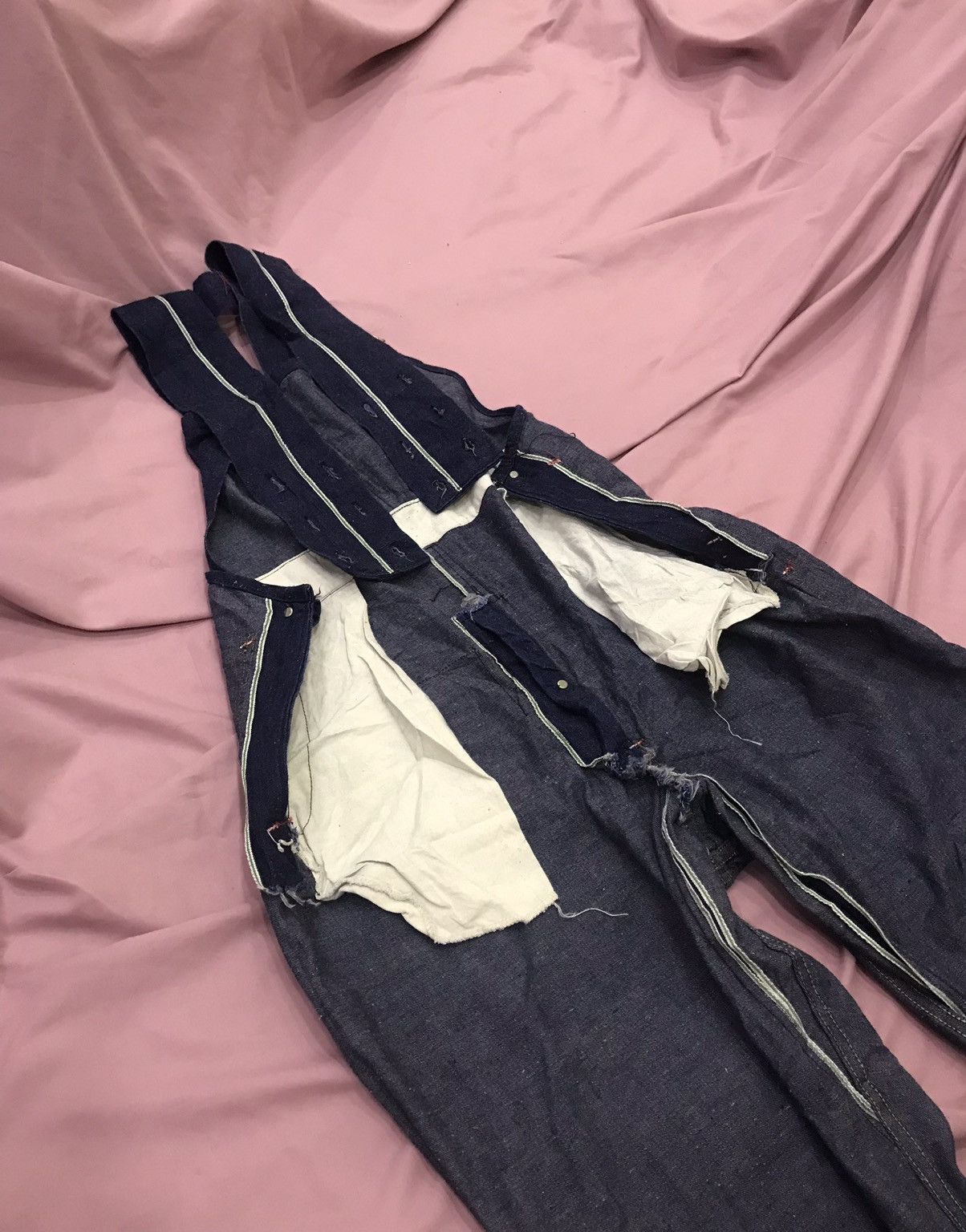 Other SELVEDGE WHITEFIELD ANTIQUE DENIM OVERALL Size US 36 / EU 52 - 3 Thumbnail