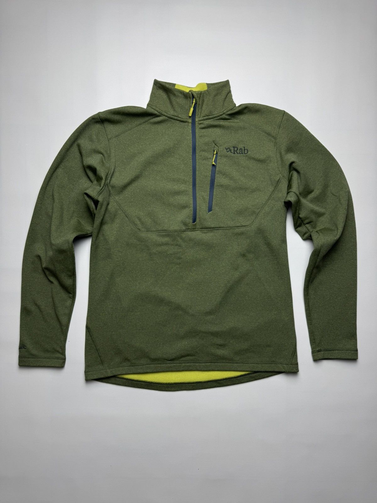 Rab Rab Quest Fleece Jacket - Black / Orange Trim Size US L / EU 52-54 / 3 - 1 Thumbnail