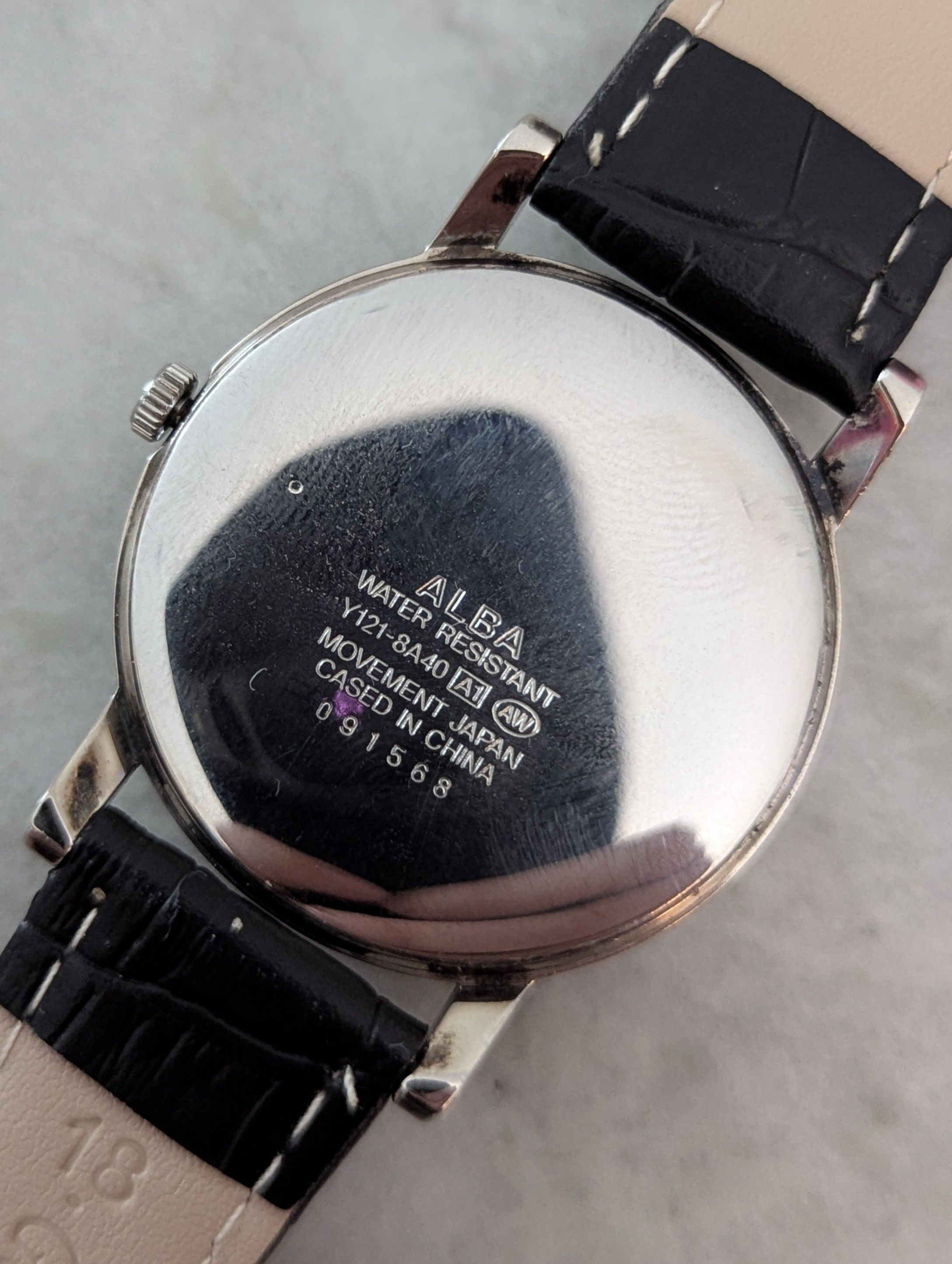 ALBA Alba by Seiko Success Vintage Y121-8A40 Dress Watch Size 34 - 5 Thumbnail