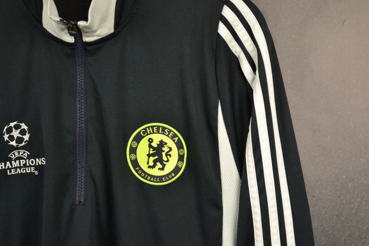 Vintage Chelsea London Football Long Sleeve Shirt Adidas Soccer XL Size US XL / EU 56 / 4 - 6 Thumbnail