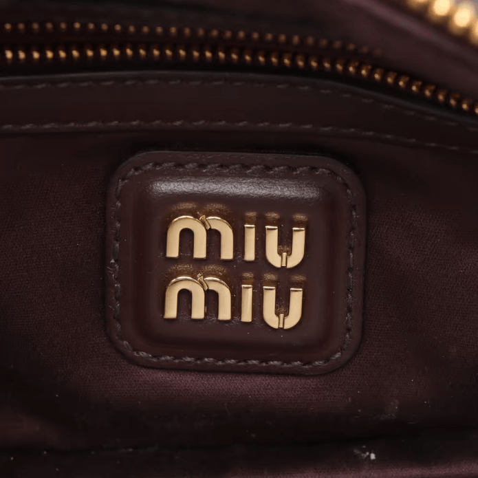 Miu Miu Arkady Leather Two-Way Handbag Size ONE SIZE - 10 Thumbnail