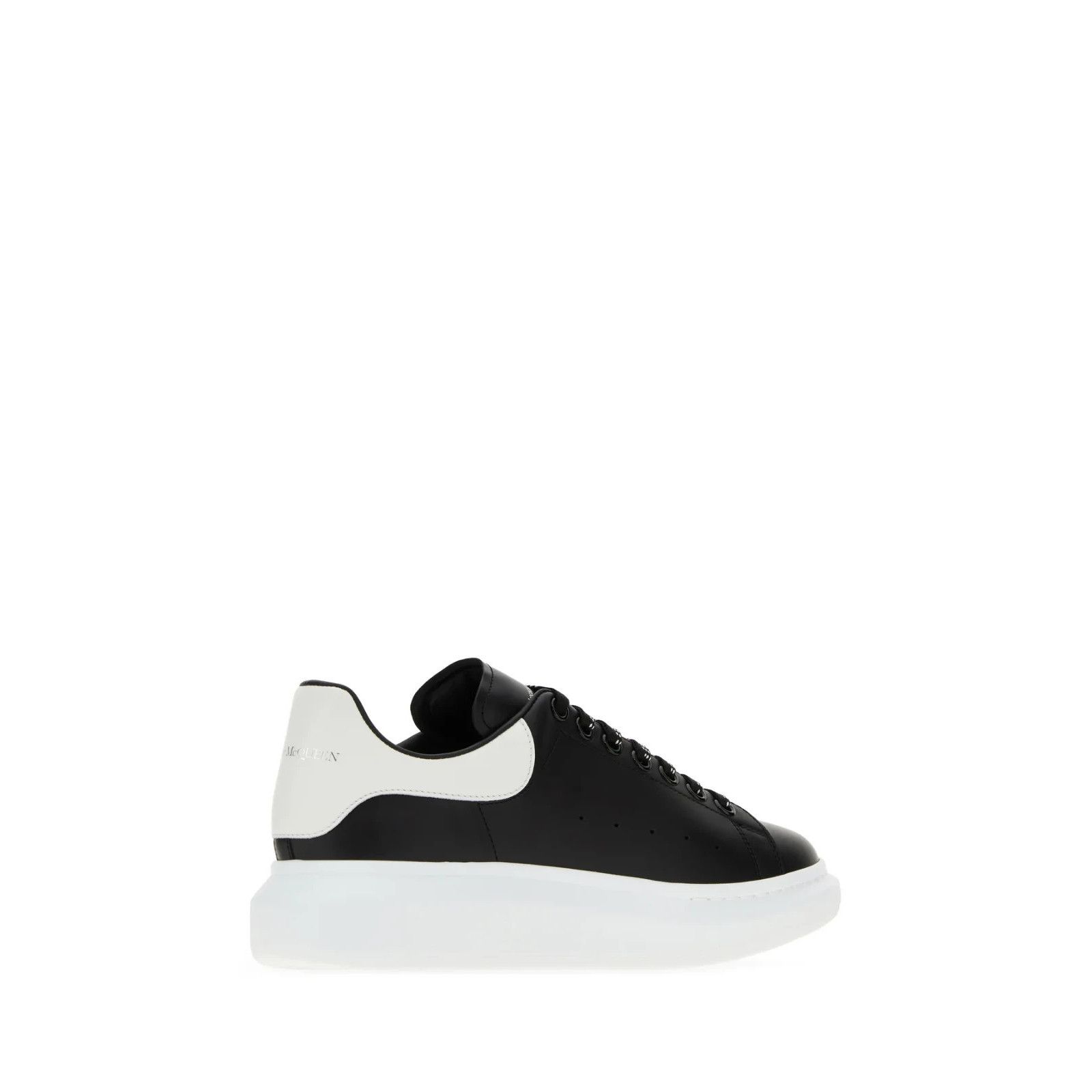 Alexander McQueen ALEXANDER MCQUEEN Black Leather Sneakers With White Leather Size US 9 / EU 42 - 3 Thumbnail