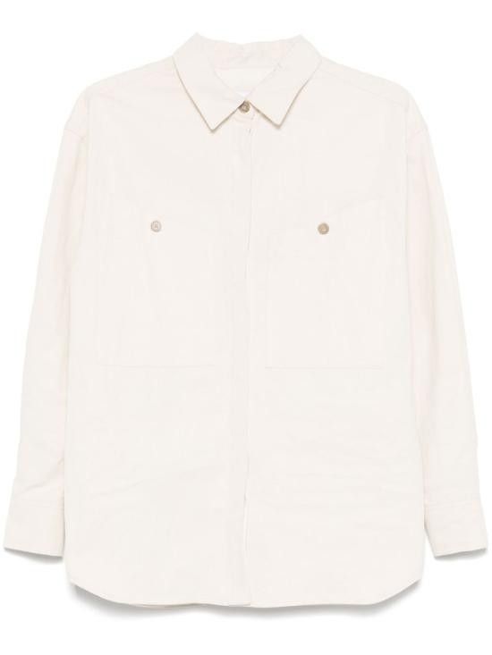 Iro IRO Women Shirts NOLANI WP18BEI37 Beige Size M / US 6-8 / IT 42-44 - 1 Thumbnail