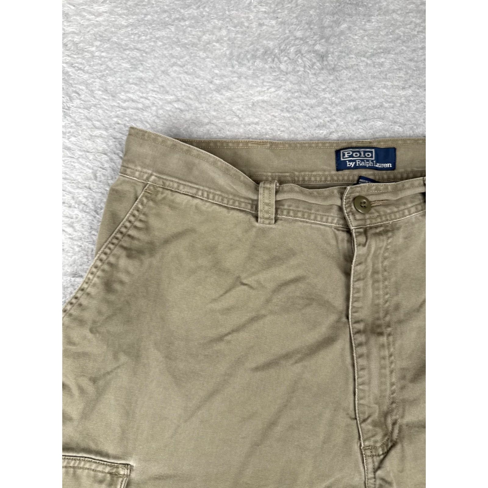 Polo Ralph Lauren Polo Ralph Lauren Shorts Mens 36 Khaki Polo Chino Cargo Pockets Cotton 36x9 Size US M / EU 48-50 / 2 - 4 Thumbnail