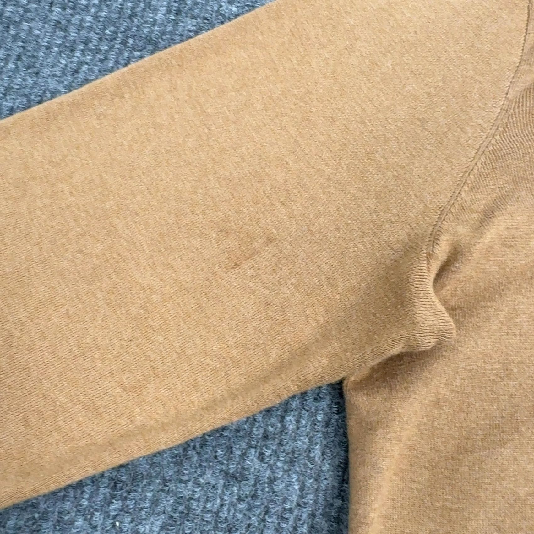 Polo Ralph Lauren Polo Ralph Lauren Sweater Mens XXL V-Neck Long Sleeve Pima Cotton Tan Beige Classic Preppy Logo Embroidered Pullover Size US XXL / EU 58 / 5 - 5 Thumbnail