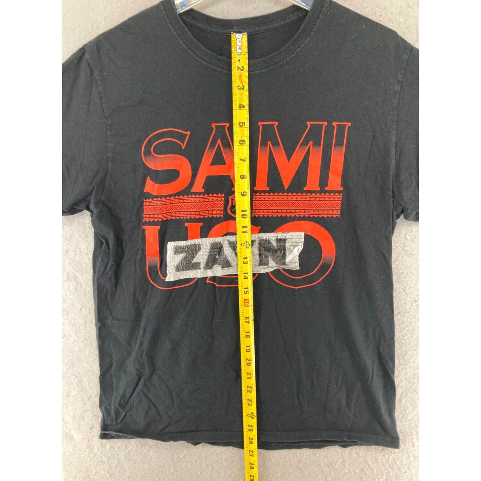 Vintage WWE Wrestle T-Shirt Men Medium Black Sami Zayn Authentic Graphic Print Shirt Adult M Black WWE Wrestling 90s Event Theme Mens Size US M / EU 48-50 / 2 - 3 Thumbnail