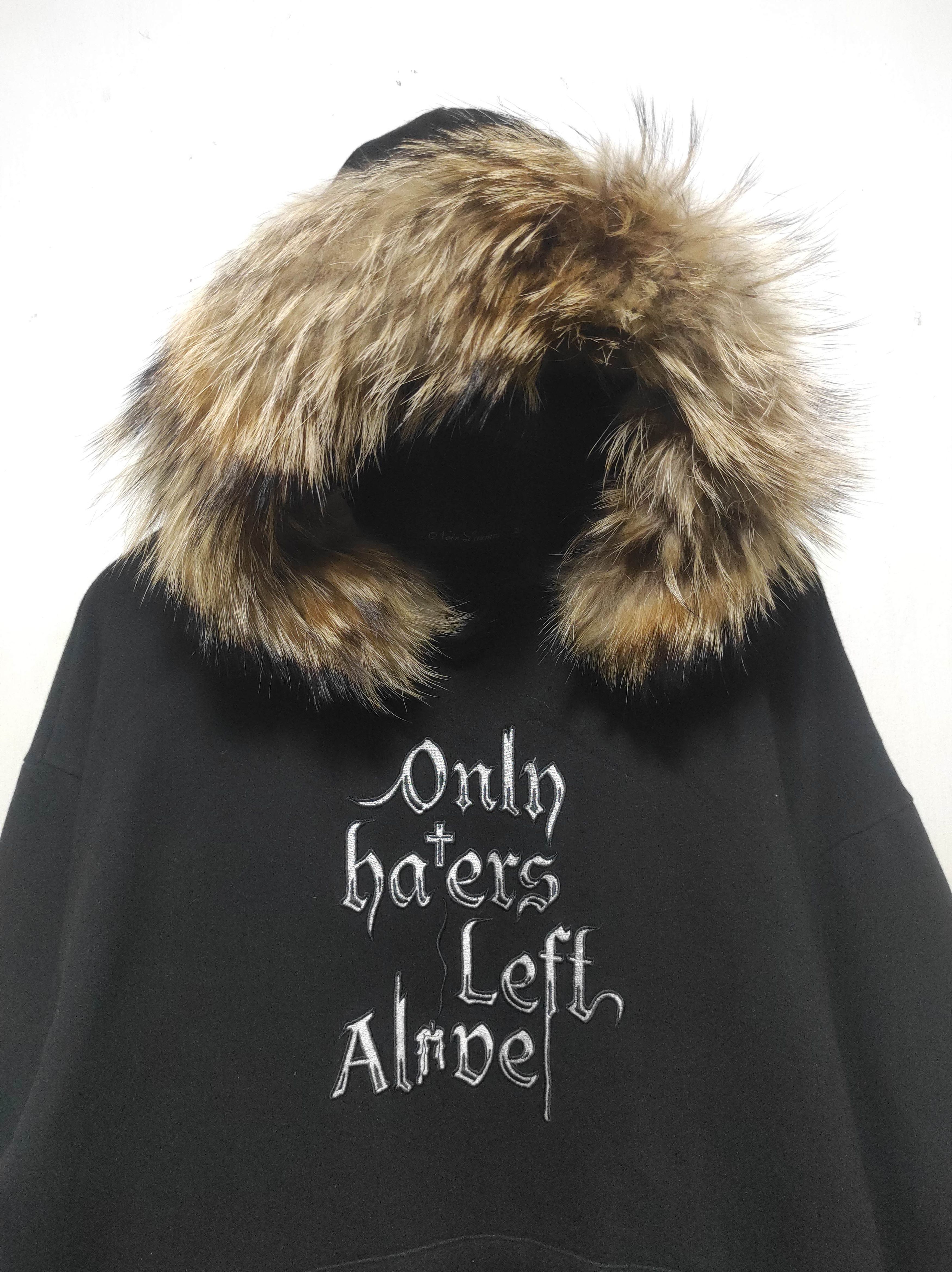14th Addiction Noir Larmes Fur Hoodie IfSixWasNine LGB style Size US L / EU 52-54 / 3 - 2 Thumbnail