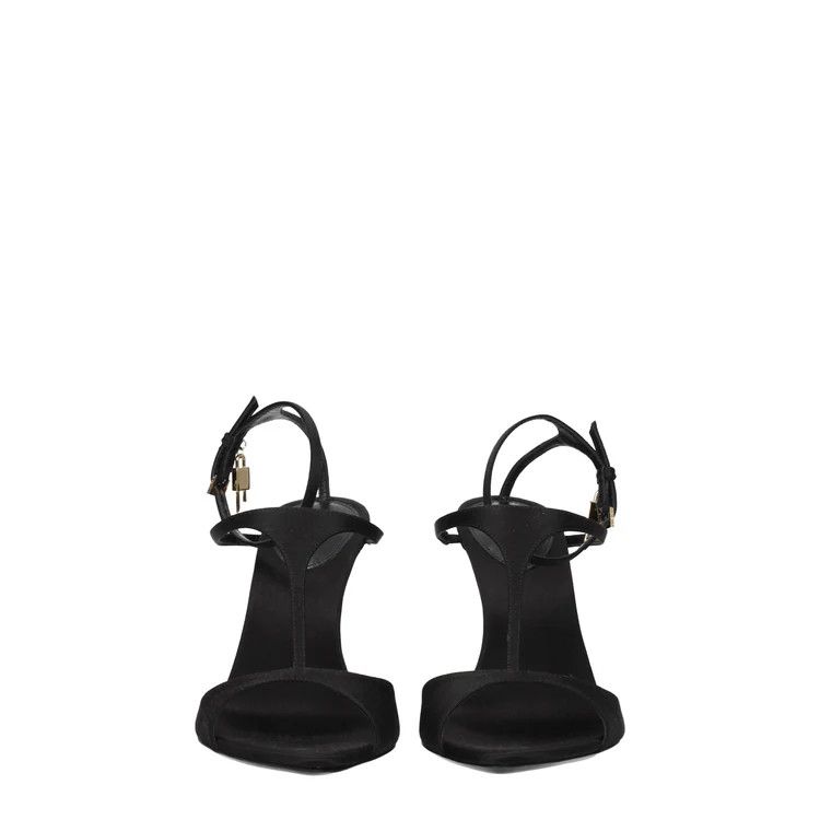 Givenchy ob1o1e1124 Satin Sandals in Black Size US 11 / IT 41 - 3 Thumbnail