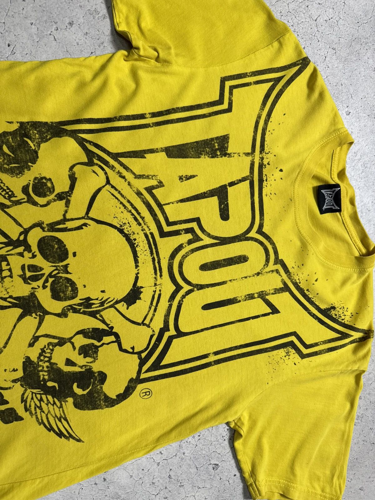 Tapout Tapout Over Print Skulls Big Logo T-Shirt Size M Size US M / EU 48-50 / 2 - 5 Thumbnail