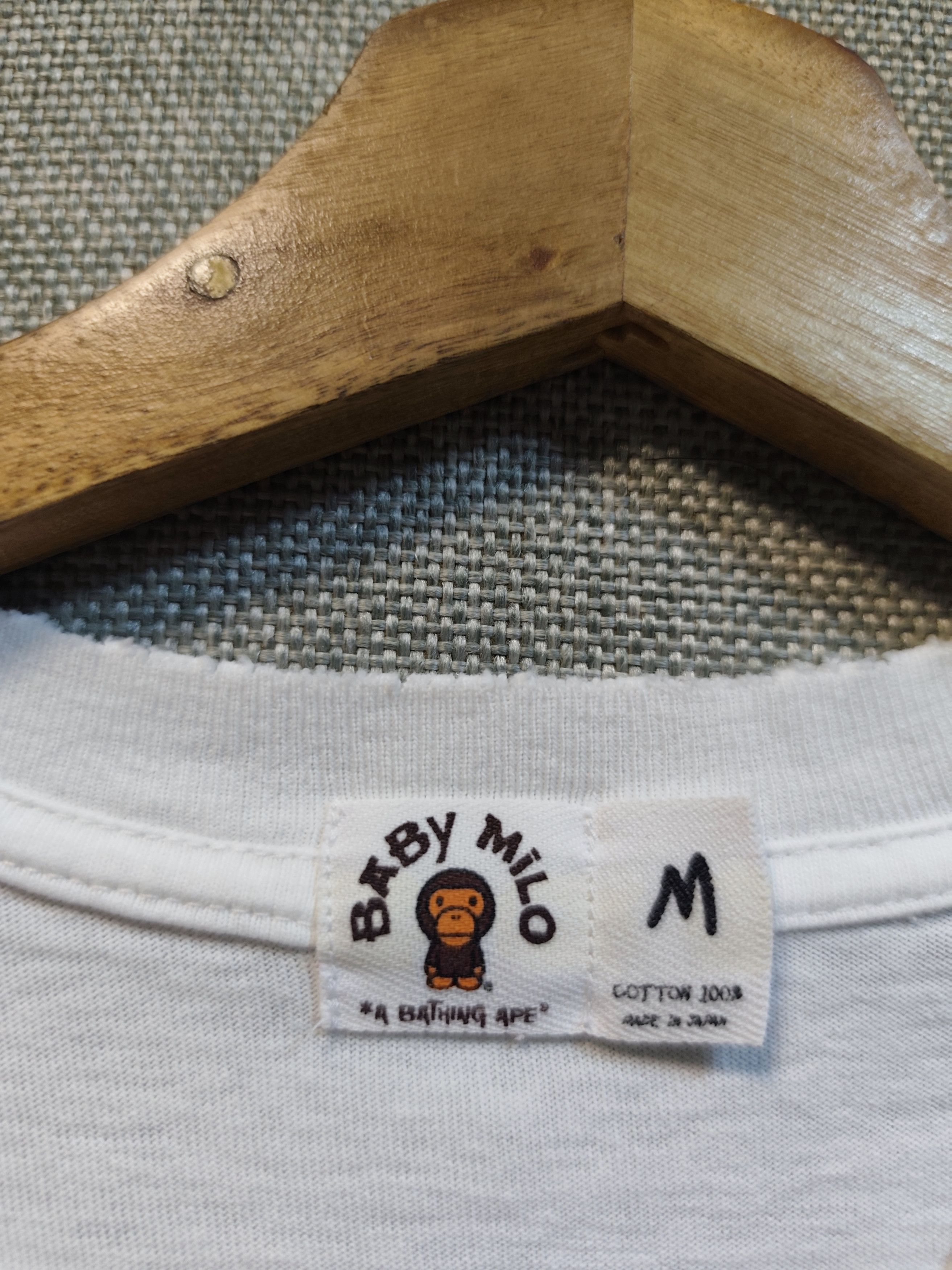 Bape Vintage 2004 Baby Milo By Bathing Ape Tee Size US M / EU 48-50 / 2 - 6 Thumbnail
