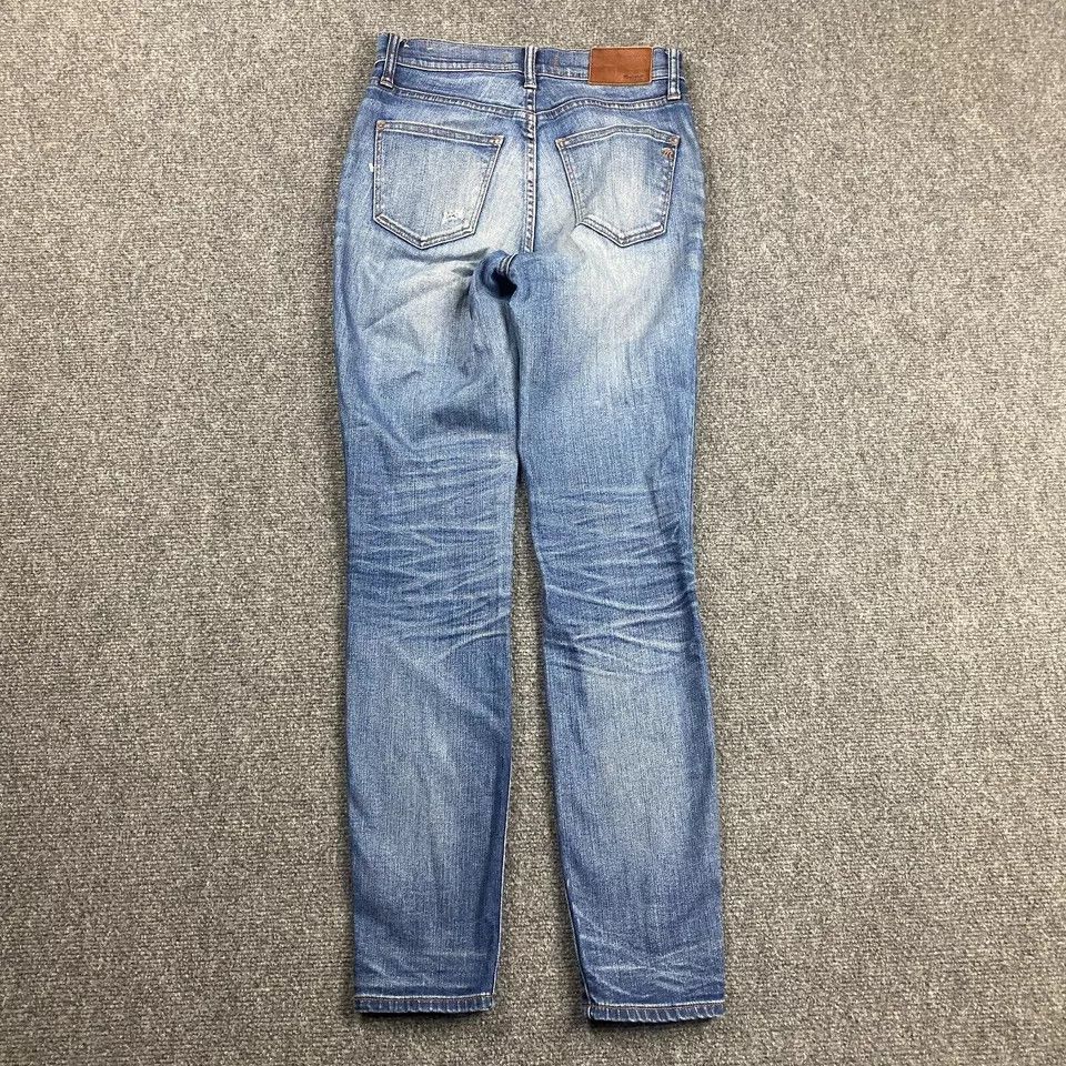 Madewell Madewell Jeans Women's 25 High Riser Skinny Denim Light Wash Size 25" / US 0 / IT 36 - 6 Thumbnail