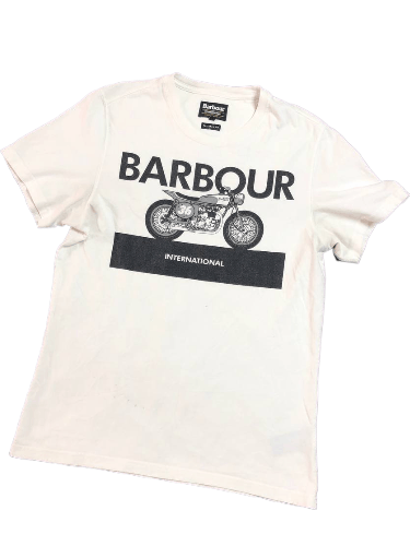 Barbour Vintage Barbour Tailored Fit Short Sleeve T-Shirt Size S Size US S / EU 44-46 / 1 - 1 Thumbnail