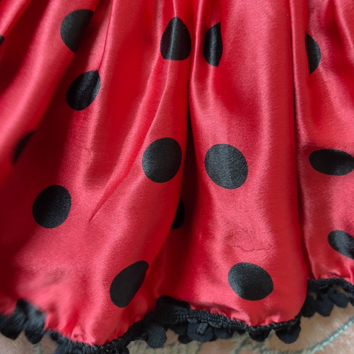 Victoria's Secret Red With Black Polka Dots Corset Bustier Costume (Medium) Size M / US 6-8 / IT 42-44 - 17 Thumbnail