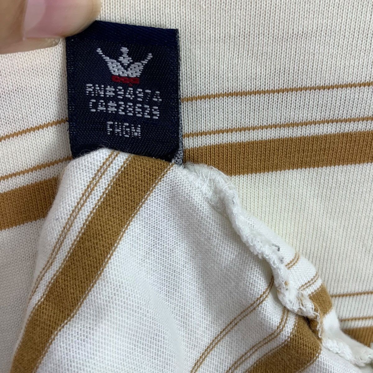 Stussy Vintage STUSSY SKATEBOARD NYC Striped Pocket Tee Shirt Top Size US XL / EU 56 / 4 - 6 Thumbnail