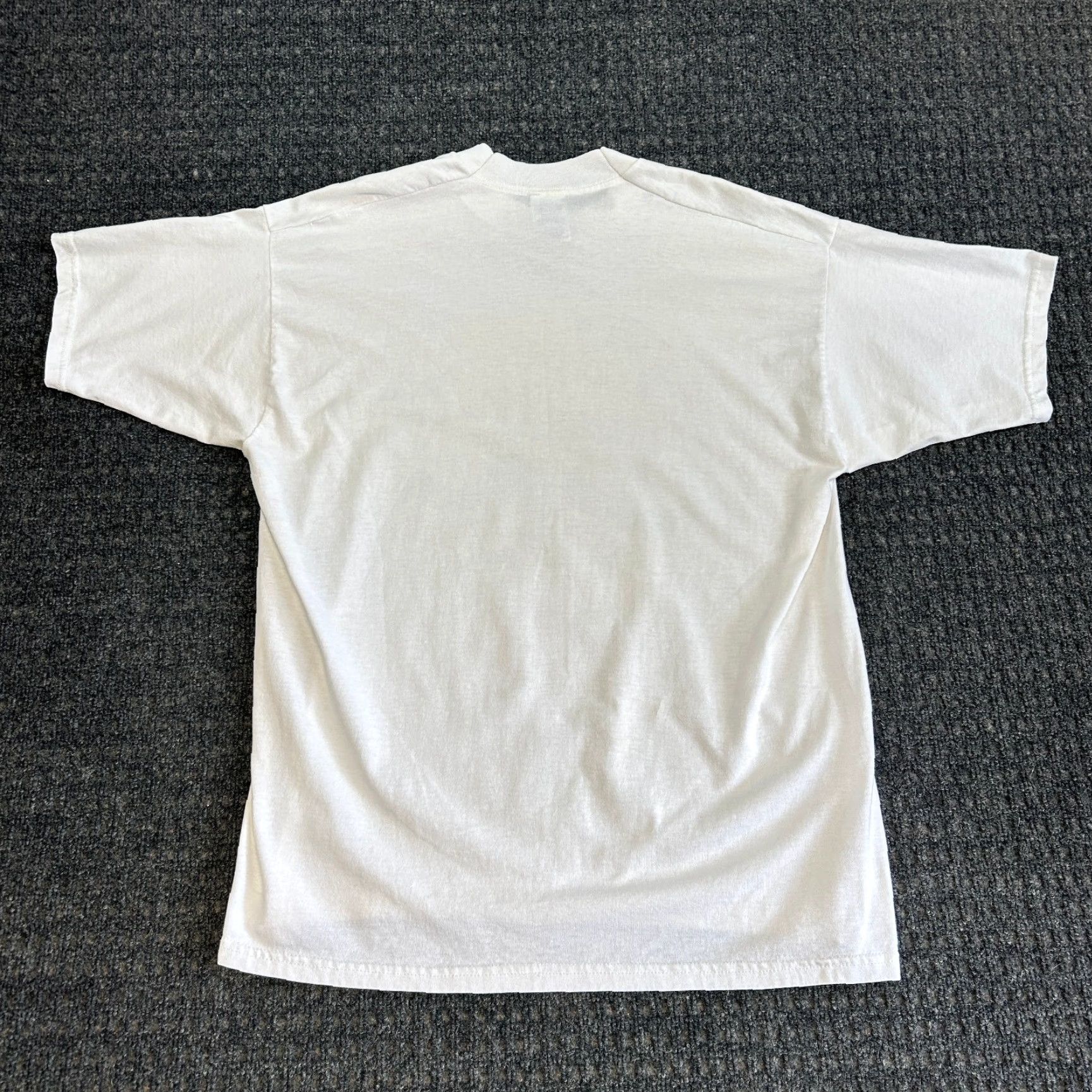 Fruit Of The Loom VINTAGE Fruit of the Loom T-Shirt White XL Lodi Grape Festival California 90s 80s Wine USA Unisex Adults Short Sleeve Crew Neck Graphic Print Cotton Size US XL / EU 56 / 4 - 2 Thumbnail